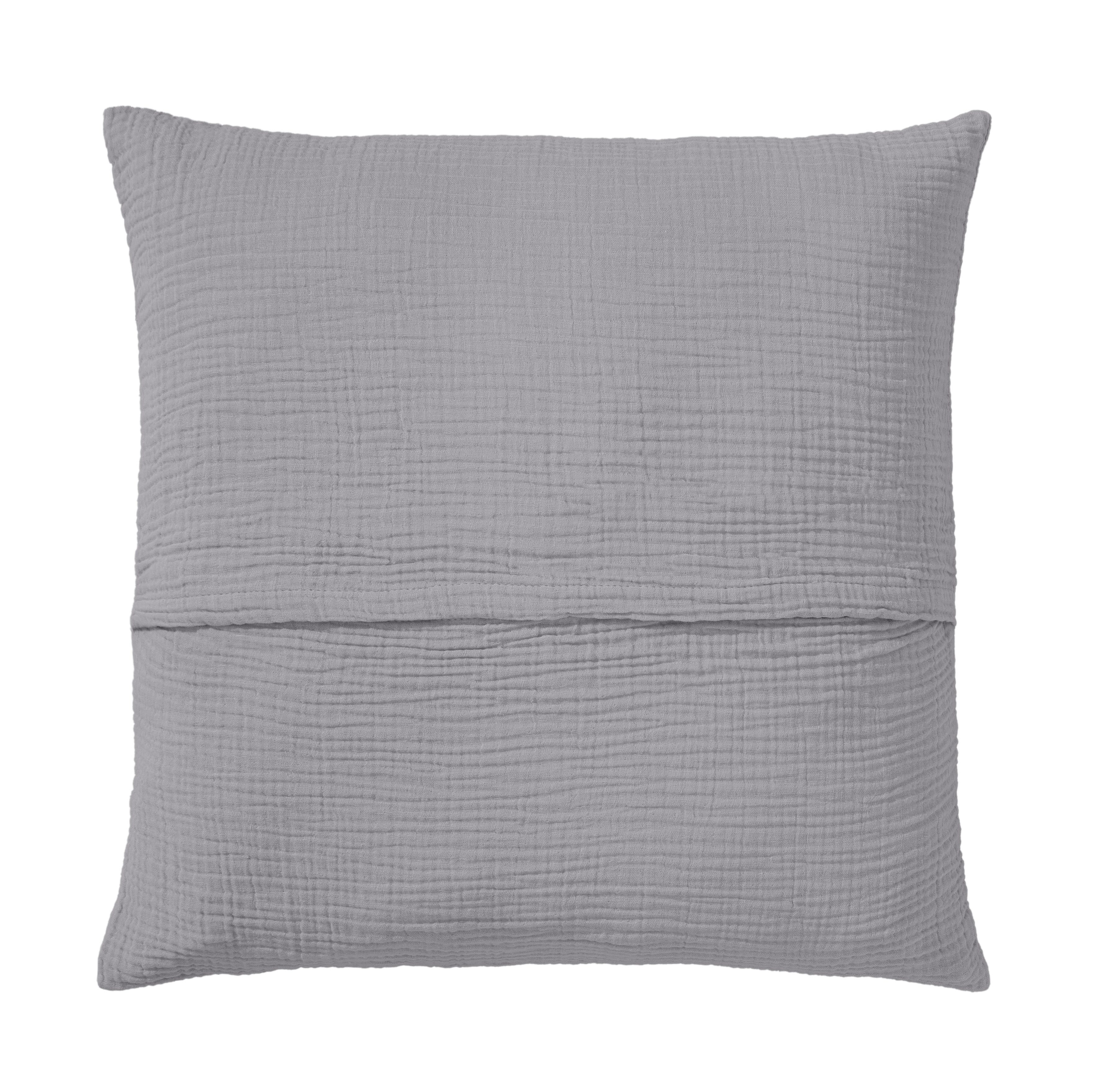 OTTO home Kissenbezug Bailee, (2 Stück), weiche Musselin-Qualität, 50x50 cm, Hotelverschluß – Bild 2 von 3