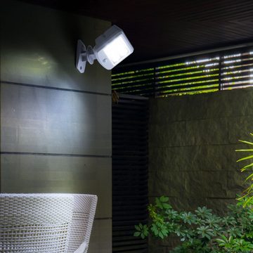 etc-shop LED Solarleuchte, Kaltweiß, Tageslichtweiß, Solarlampen für Außen mit Bewegungsmelder Solar Lampen