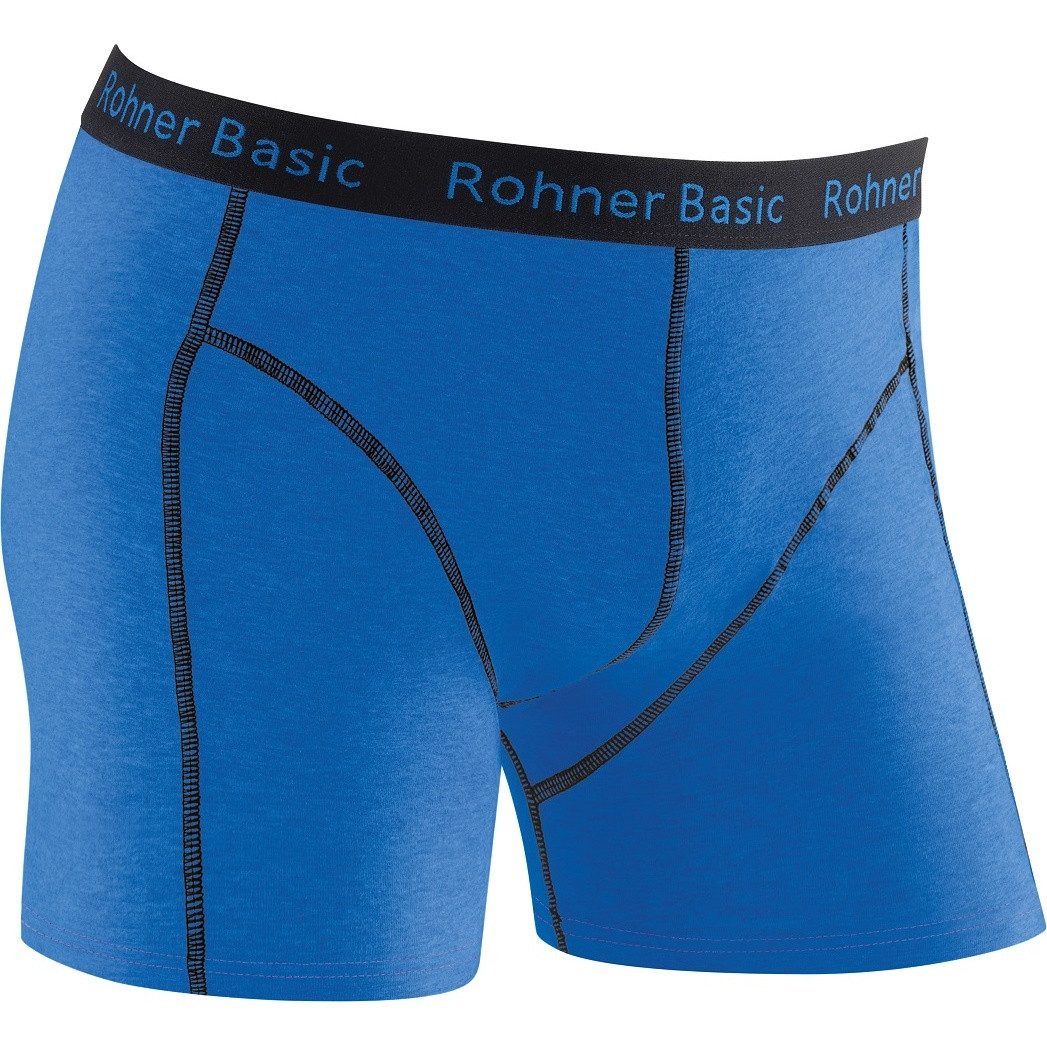 Boxershorts Basic Unterwäsche blau/schwarz Herren - 1 Stück