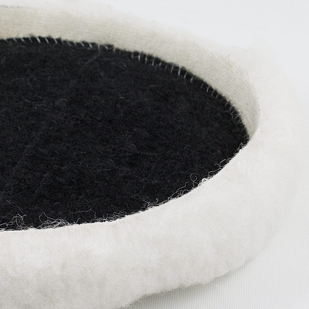 Bituxx Polierpad SPARSET Polierzubehör: 3x 180mm Wollhaube