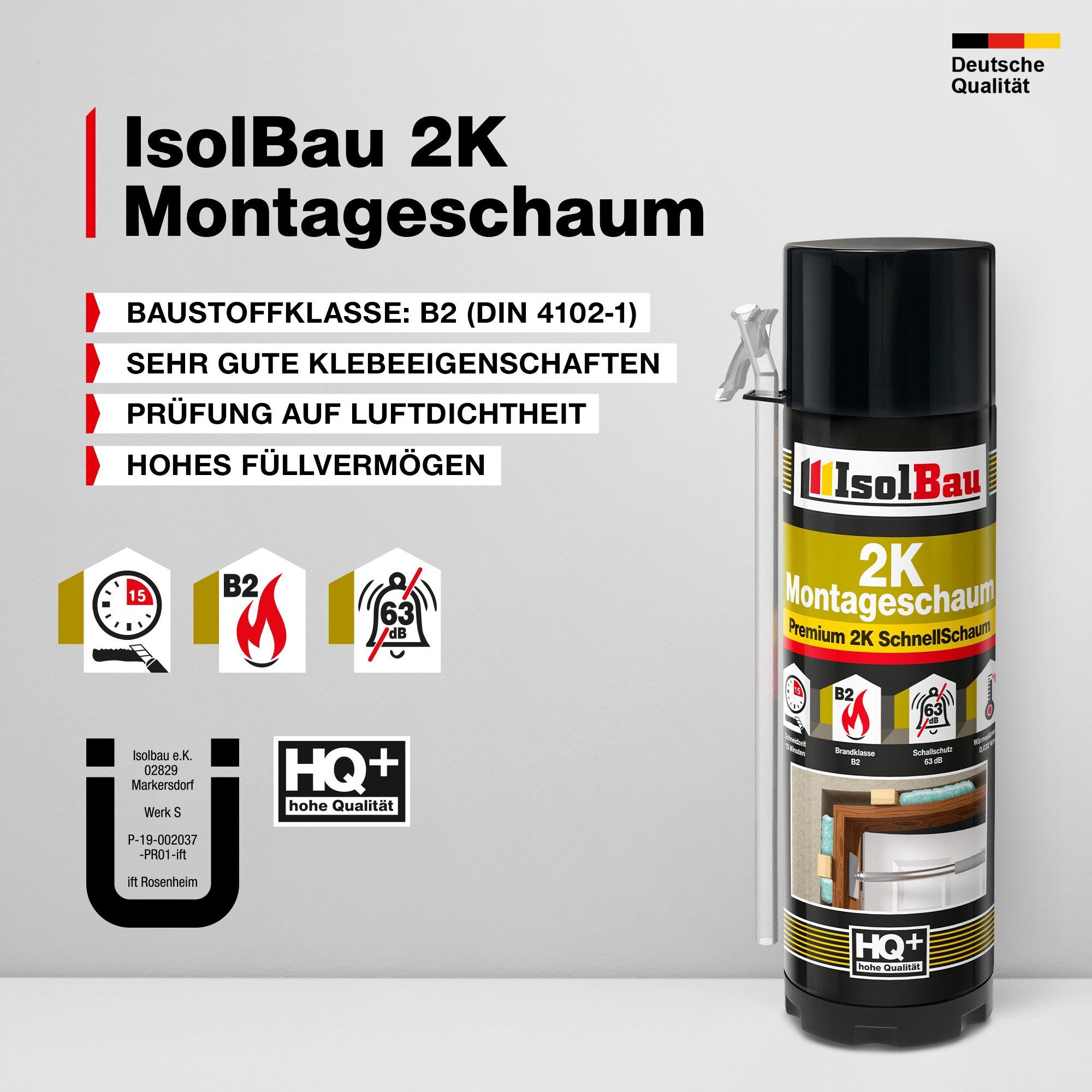 None Fenster 2K Montageschaum 1 x günstig online kaufen