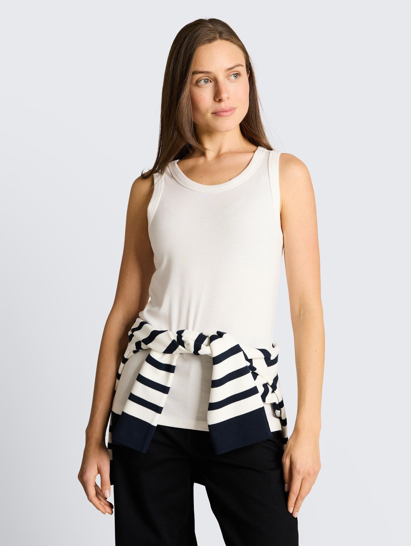 TOM TAILOR Trägertop T-Shirt Basic Top mit Stretch