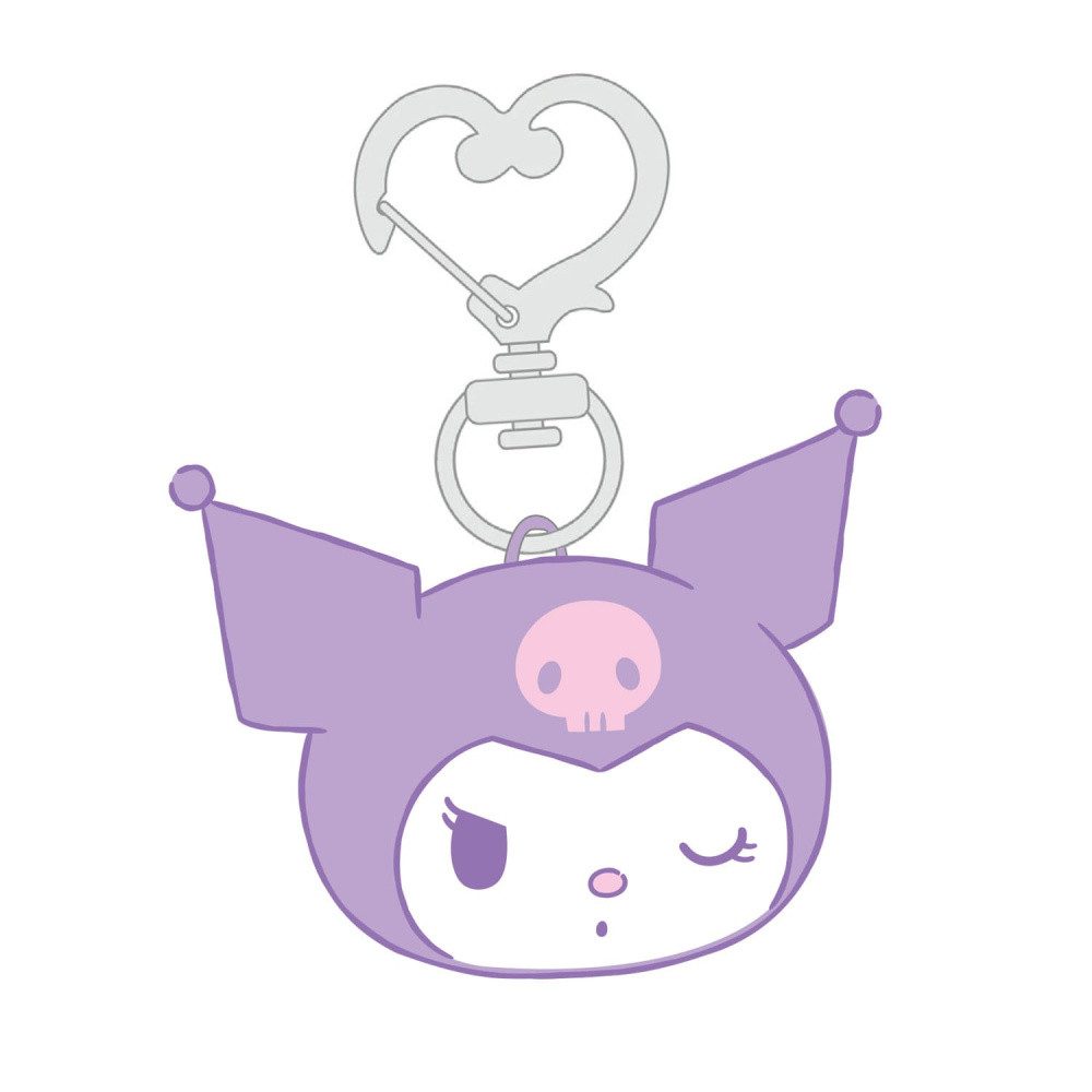 Sakami Merchandise Plüschfigur Sanrio Plüsch-Schlüsselanhänger Kuromi