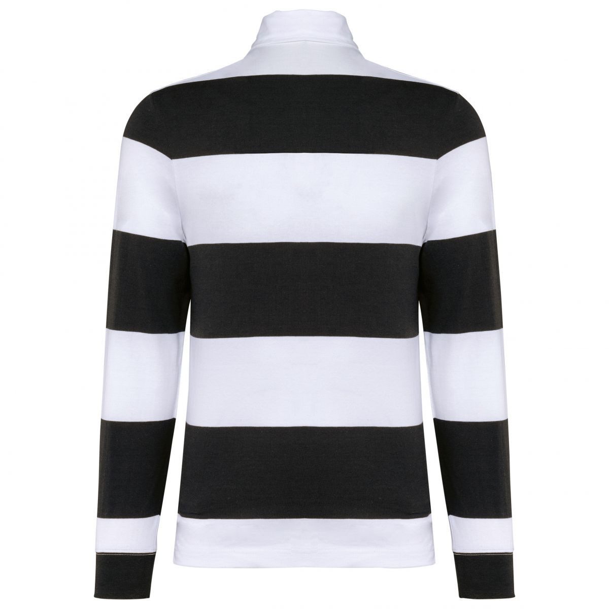 Kariban Langarm-Poloshirt Gestreiftes Polohemd mit langen Ärmeln, Unisex günstig online kaufen