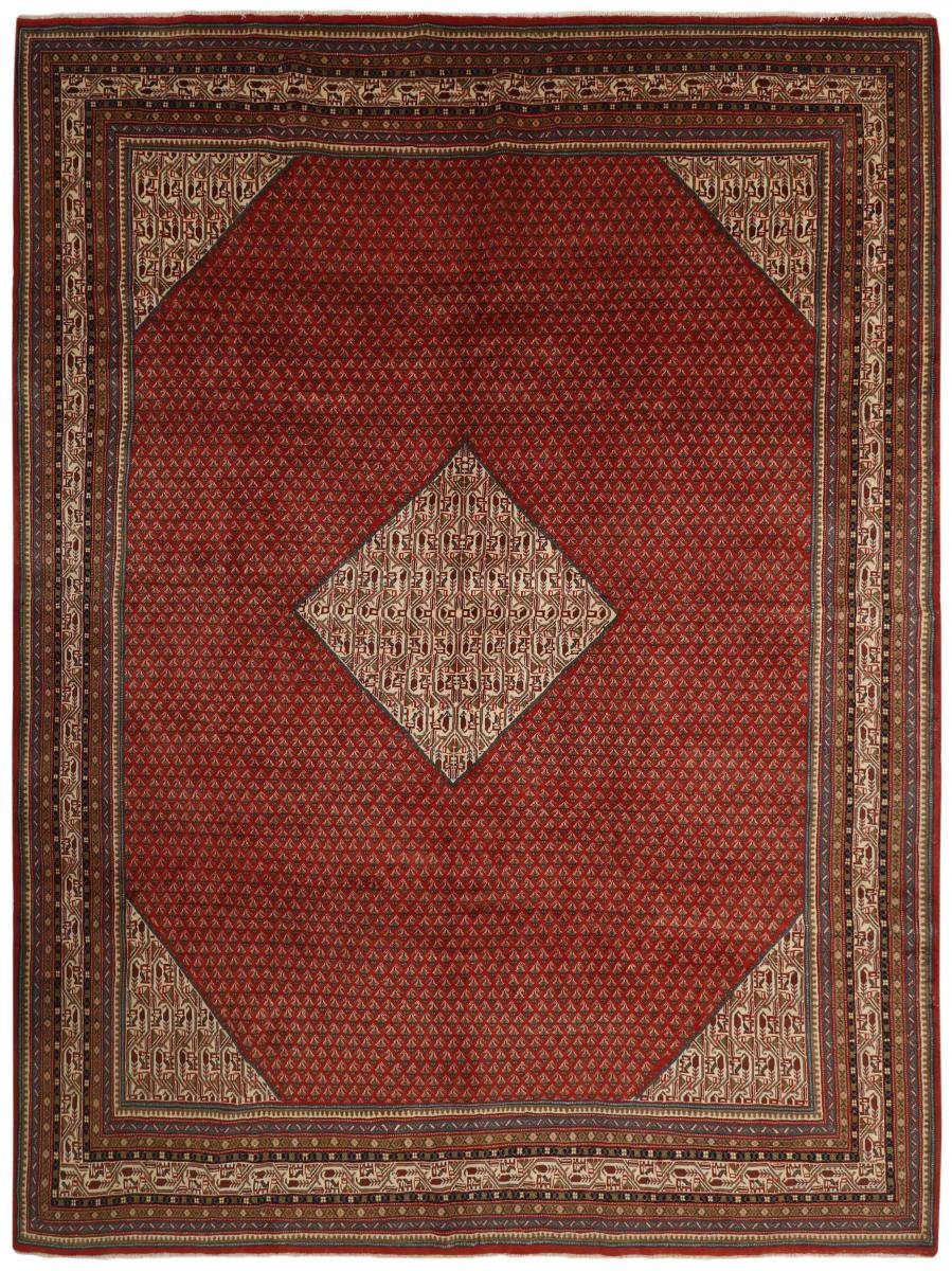Orientteppich Sarough Mir Boteh 297x383 Handgeknüpfter Orientteppich, Nain Trading, rechteckig, Höhe: 12 mm