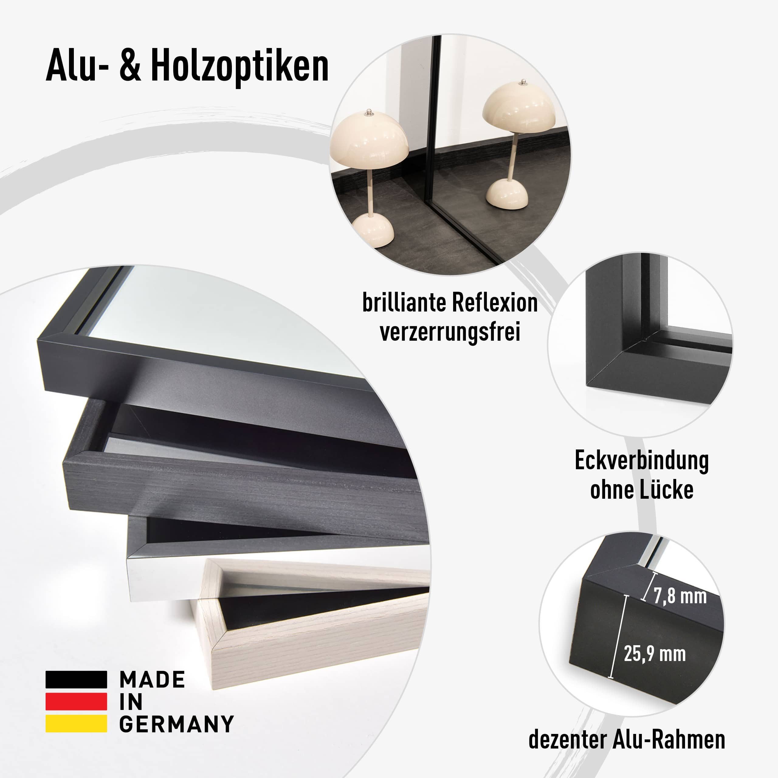 nielsen HOME Wandspiegel Alpha Wandspiegel günstig online kaufen
