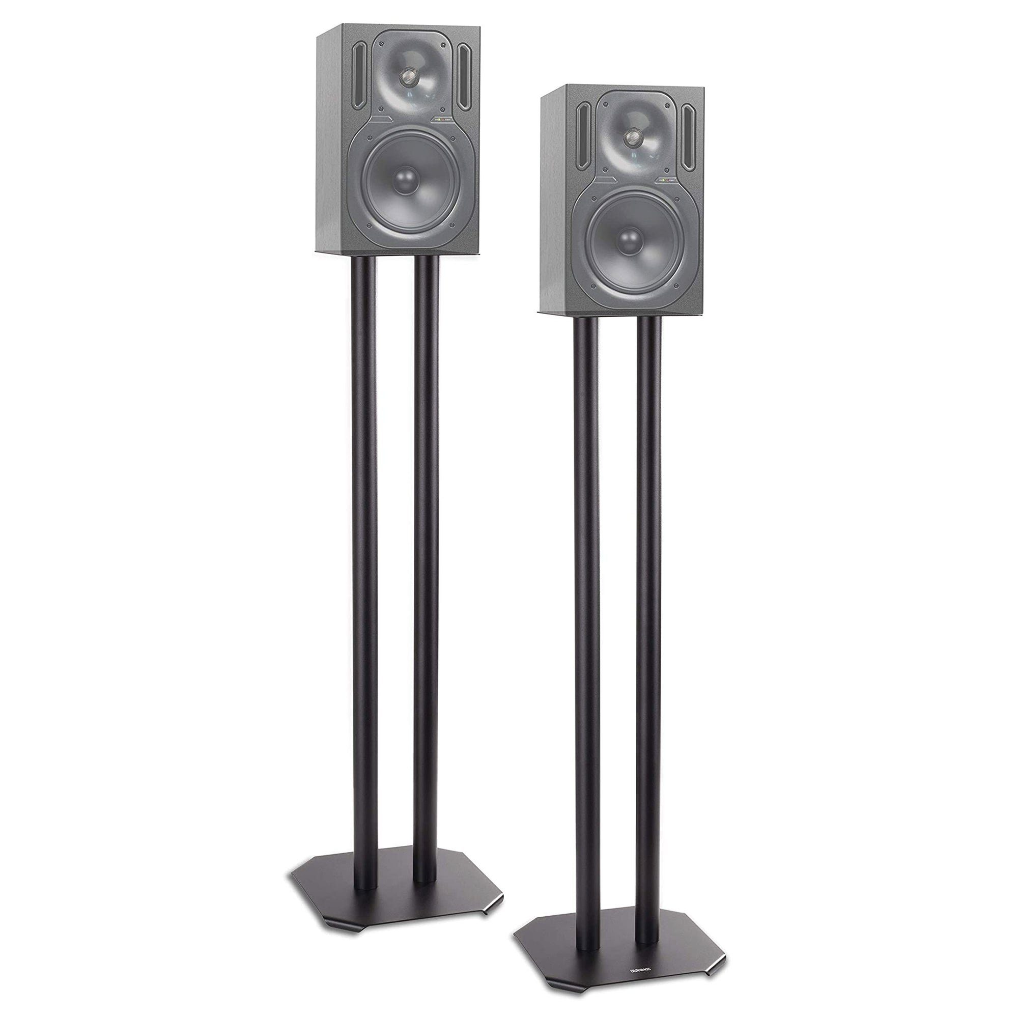 Duronic Lautsprecherständer, (SPS1022 80 Lautsprecherständer, 80 cm hoher Ständer für Boxen bis 5 kg)