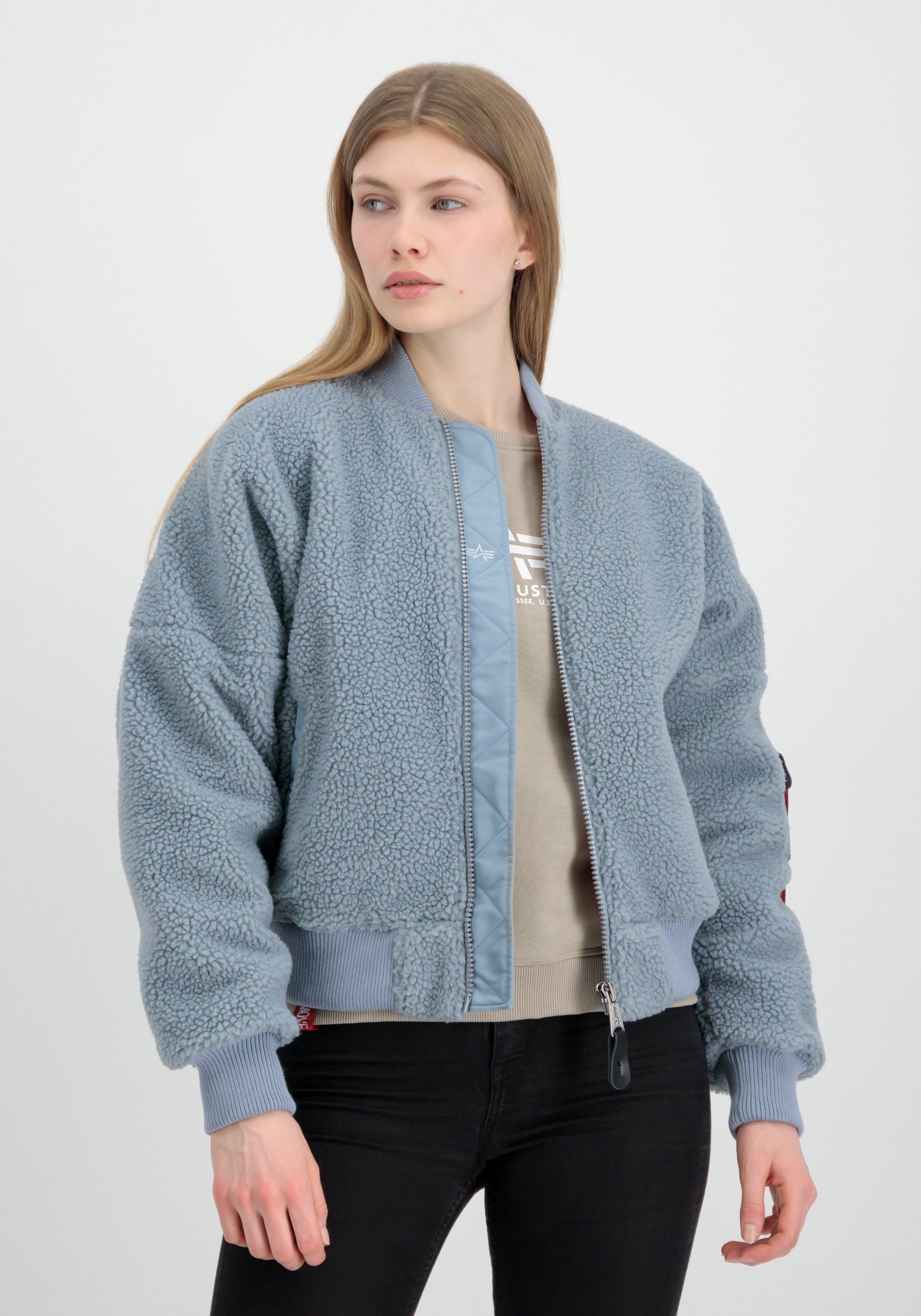 Alpha Industries Bomberjacke Alpha Industries Women - Bomber & Flight Jackets greyblue | Übergangsjacken