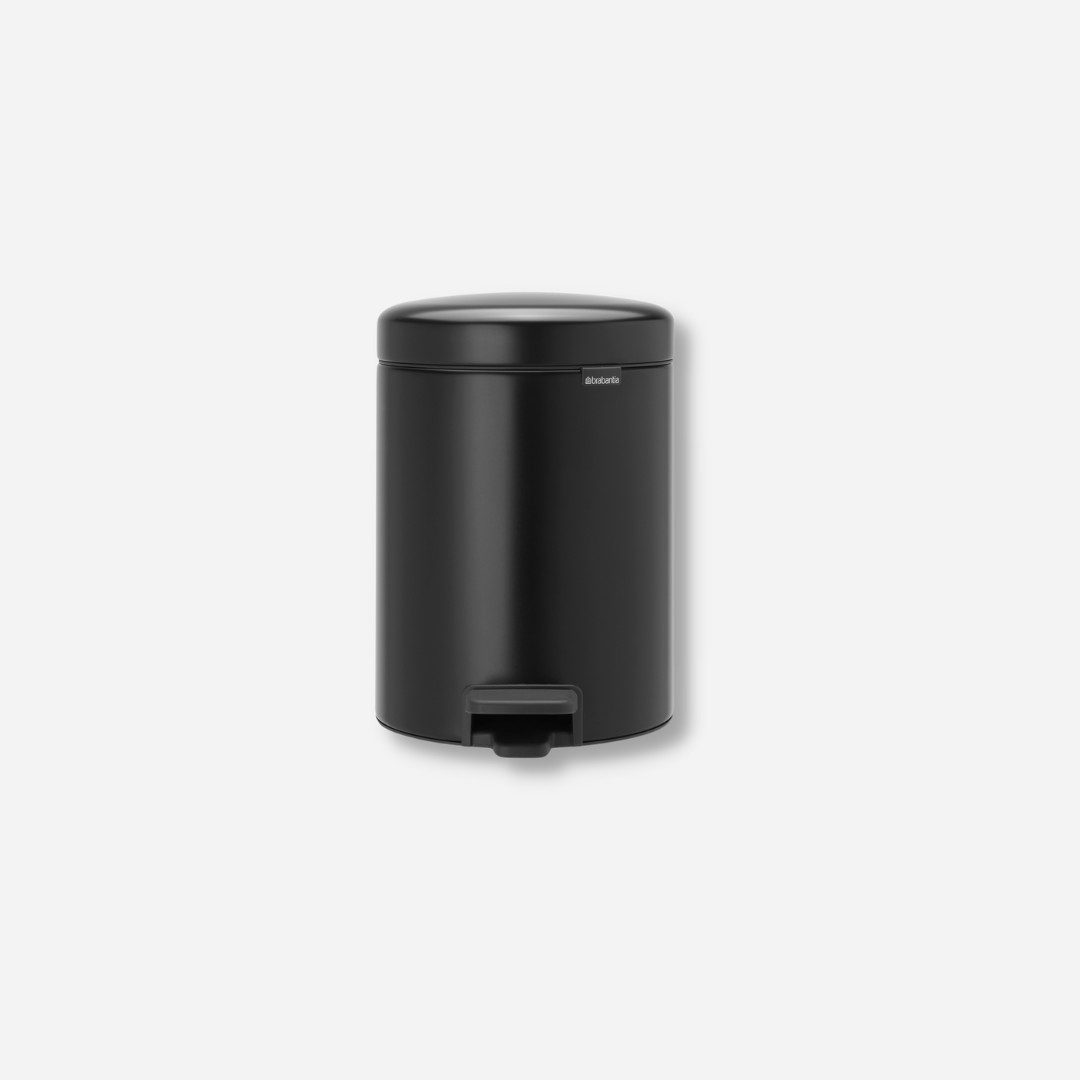 Brabantia Mülleimer NewIcon Treteimer 2x2l Mattschwarz