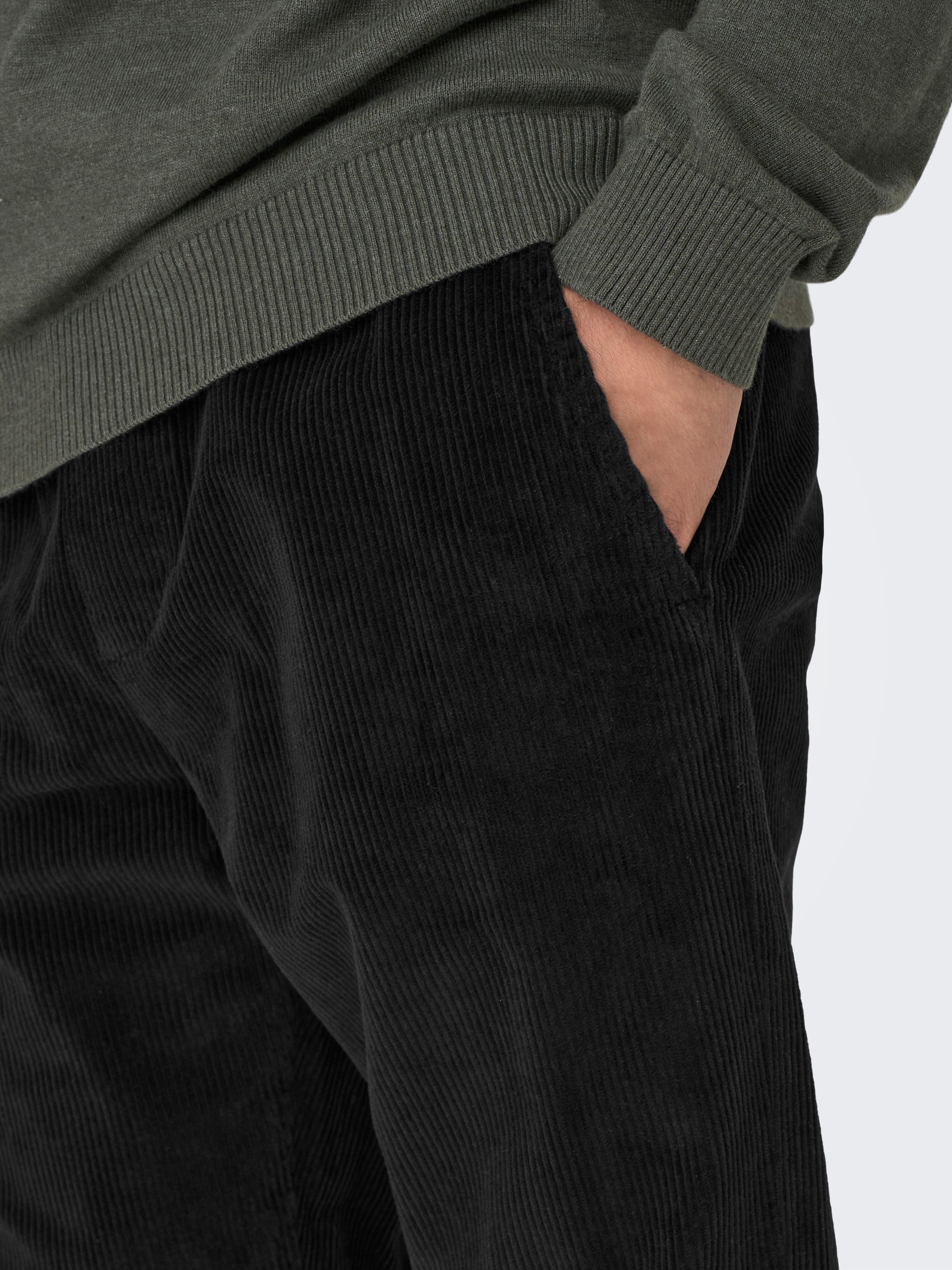 ONLY & SONS Cordschlupfhose ONSLINUS TAP CORDUROY 0185 PANT NOOS Baumwollmischung, regular fit