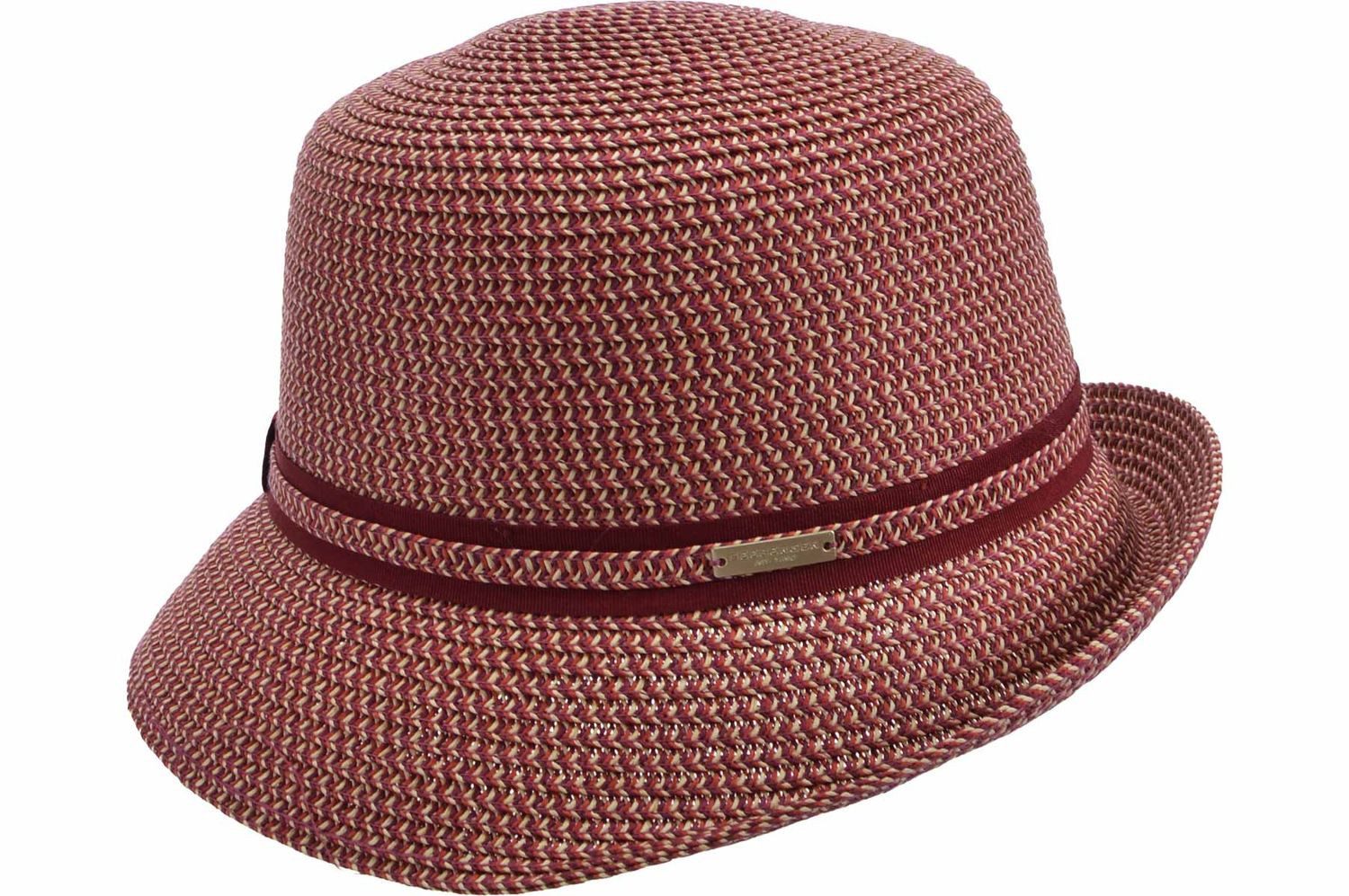 Seeberger Strohhut Knautschbare asymmetrische Glocke mit günstig online kaufen