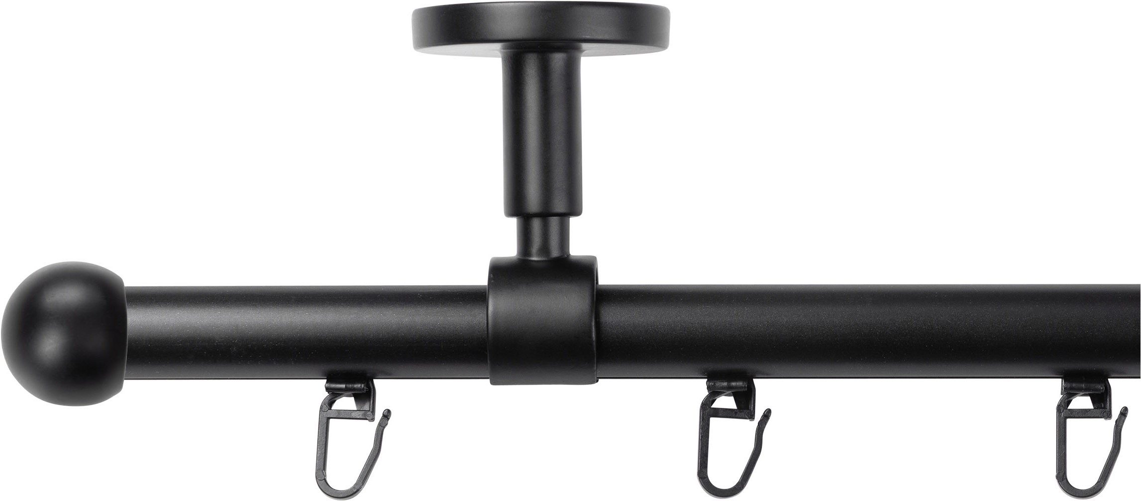 SN DECO GROUP Gardinenstange Gardinenstange Innenlauf Straßburg Ø 19 mm, 1-läufig, Fixmaß, Ø 19 mm, Fixmaß, kürzbar