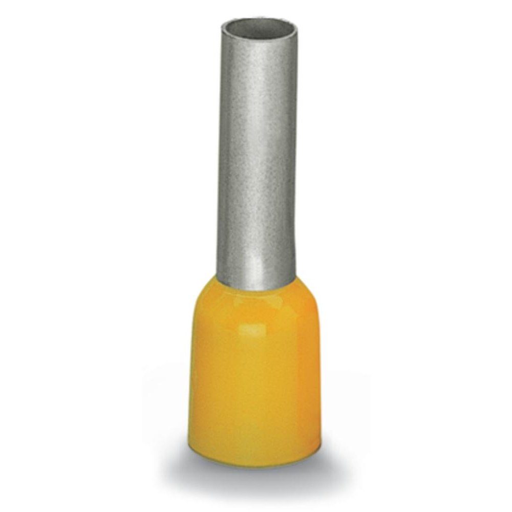 WAGO Aderendhülsen WAGO 216-208 Aderendhülse 6 mm² Teilisoliert Gelb 100 St., 216-208