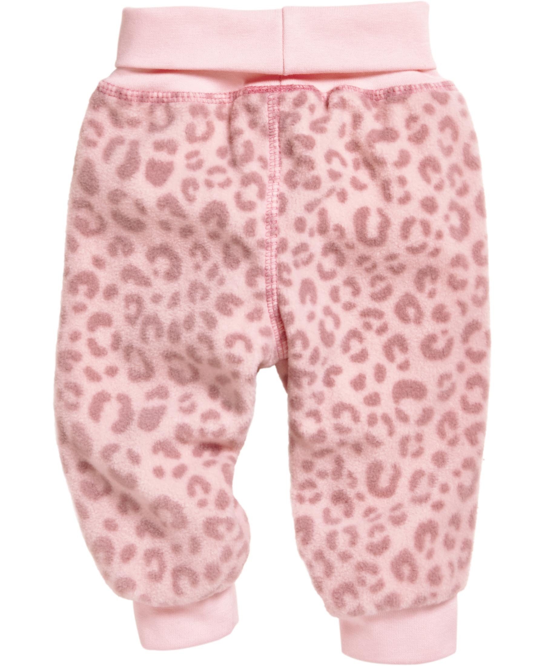 Playshoes Schlupfhose Pumphose Fleece Leo-Print
