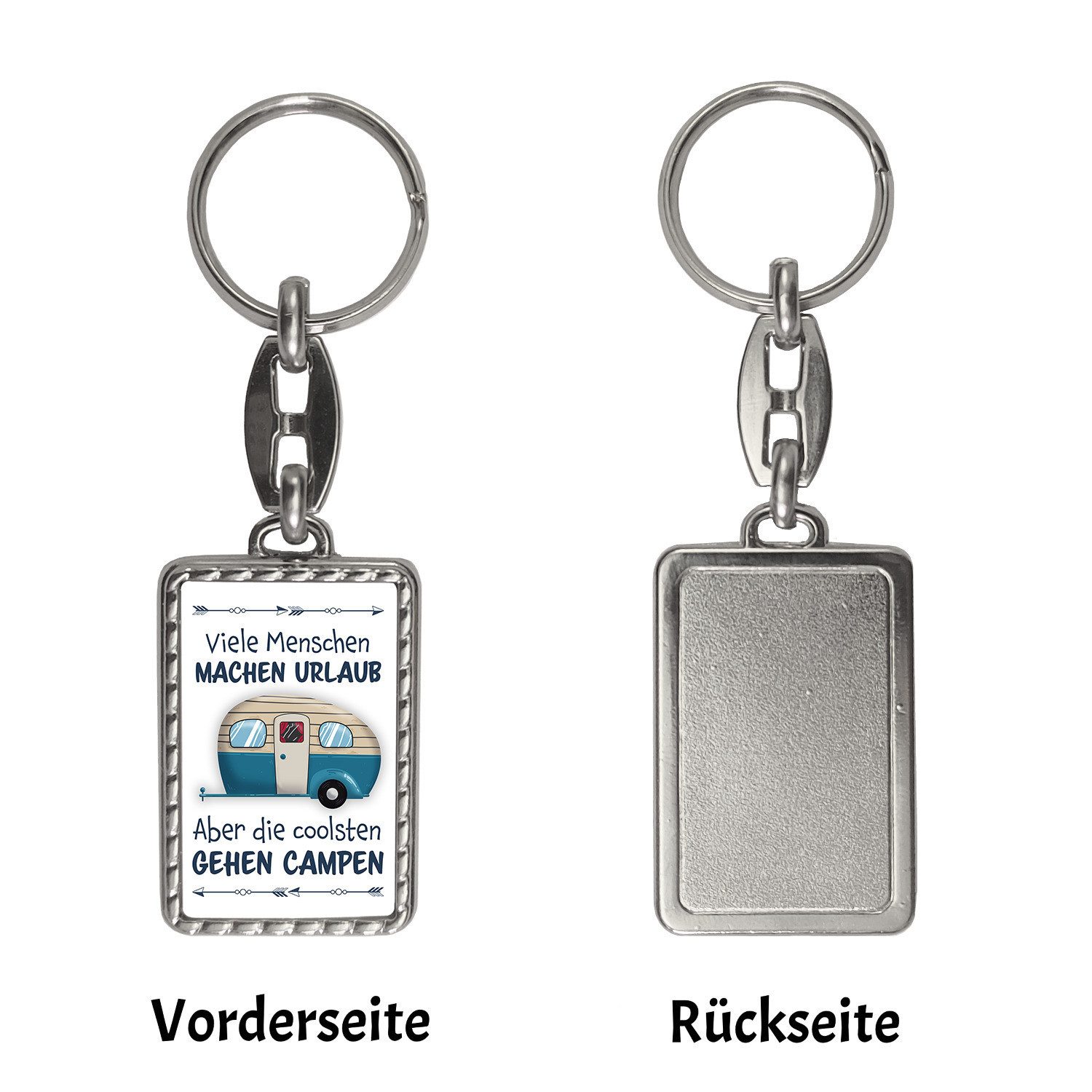 speecheese Schlüsselanhänger Die coolsten gehen campen günstig online kaufen