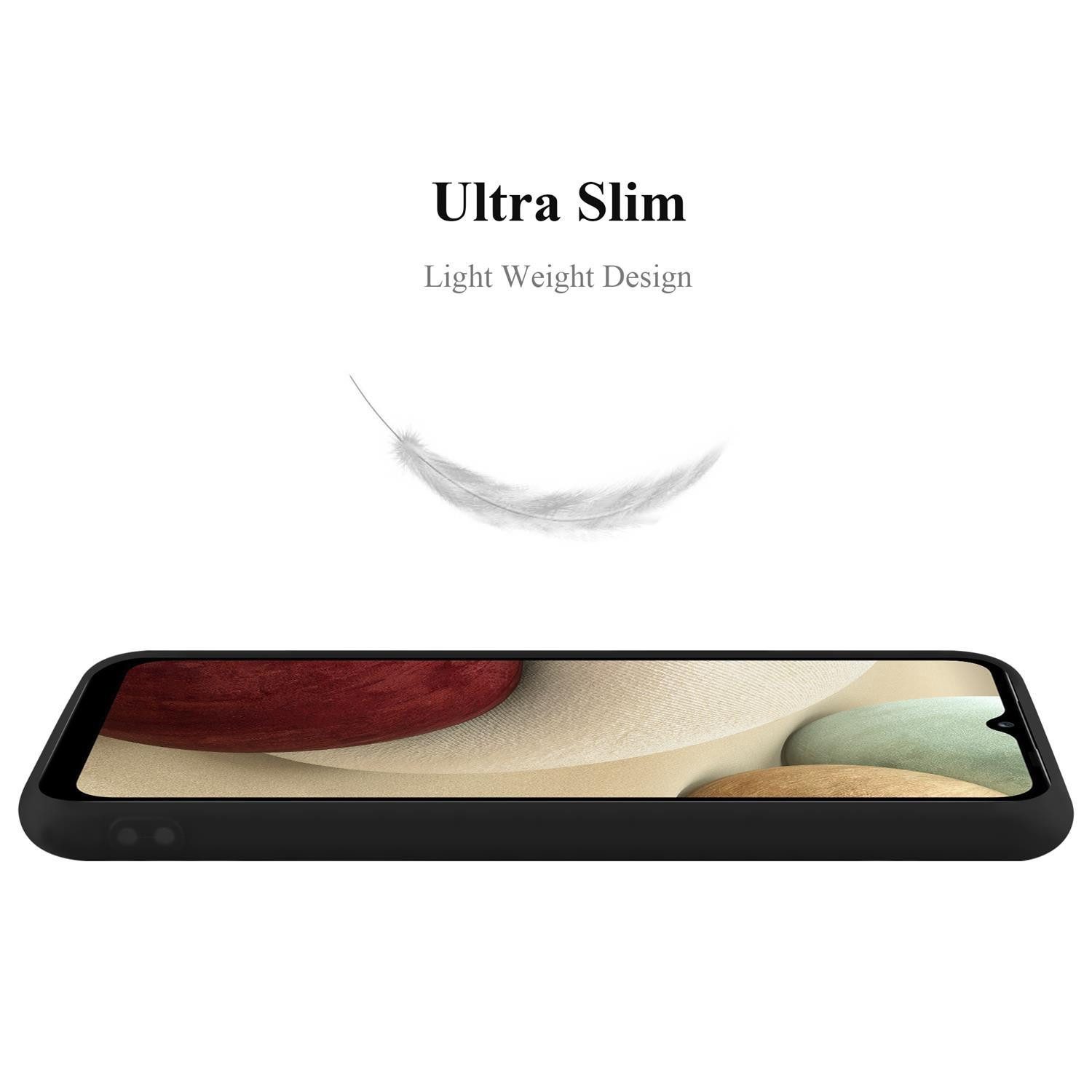 Cadorabo Handyhülle für Samsung Galaxy A12 / M12 Hülle Samsung Galaxy A12 / M12, Flexible TPU Silikon Handy Schutzhülle - Hülle - ultra slim