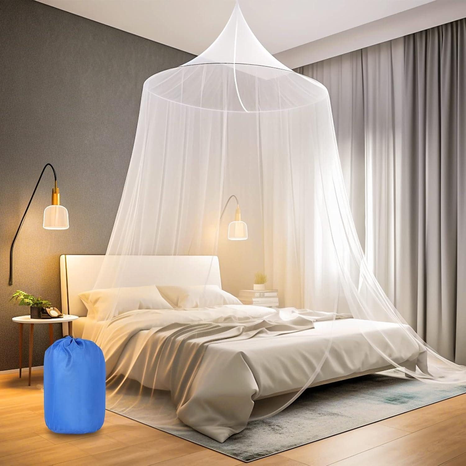 LuxusKollektion Moskitonetz Moskitonetz Bett Doppelbett Einzelbett Großes Reise Betthimmel
