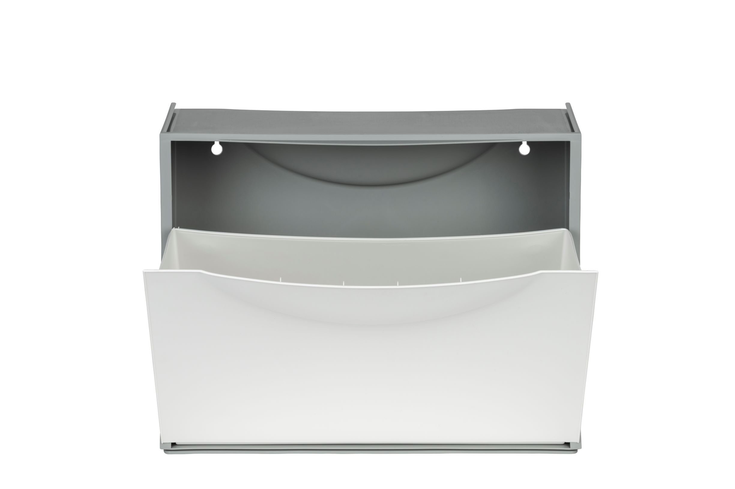 Kreher Schuhkipper Set: 3 x Schuhkipper, Farbe: Weiß günstig online kaufen