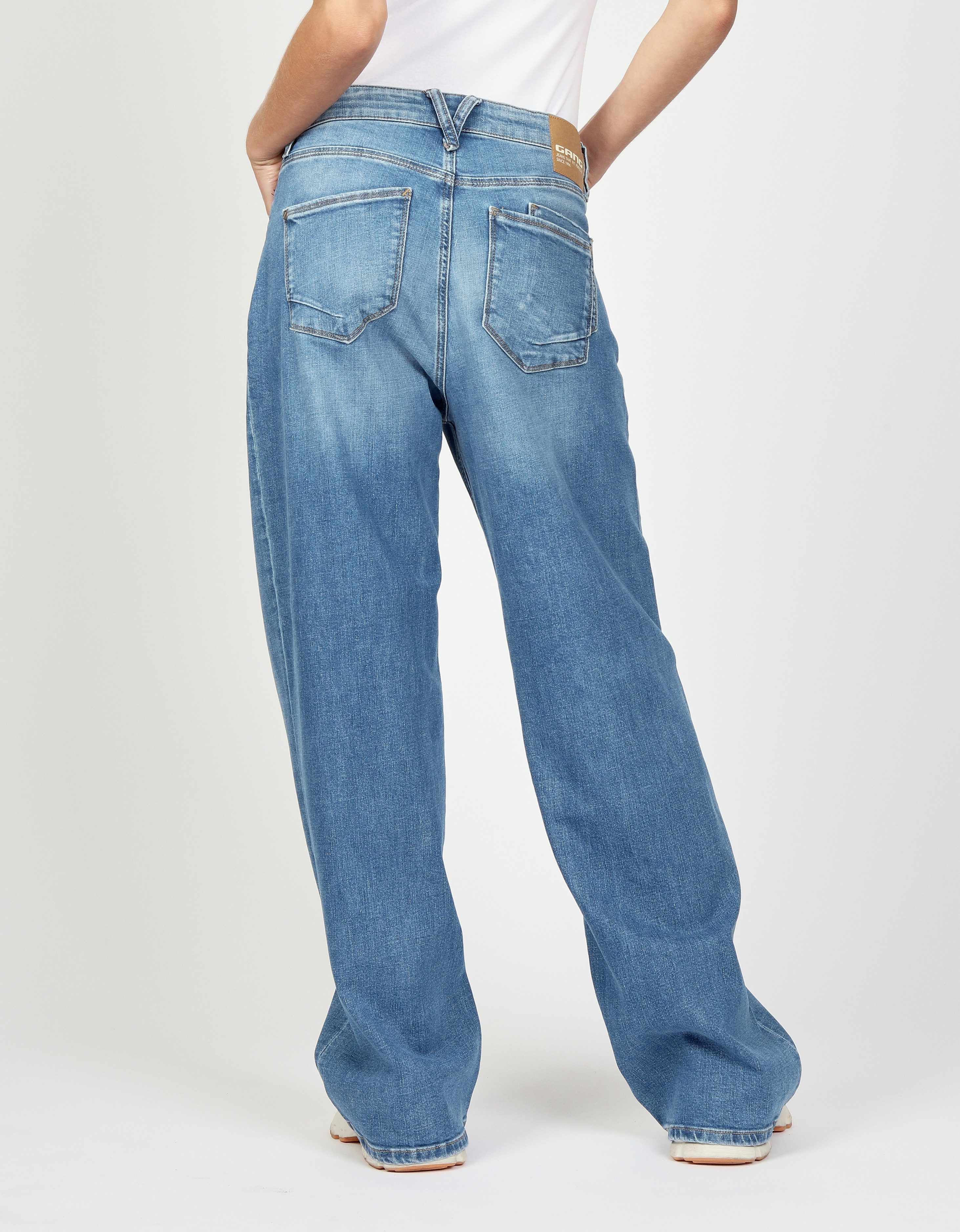 GANG Loose-fit-Jeans 94FANNY mit aufwändiger Schnittführung günstig online kaufen