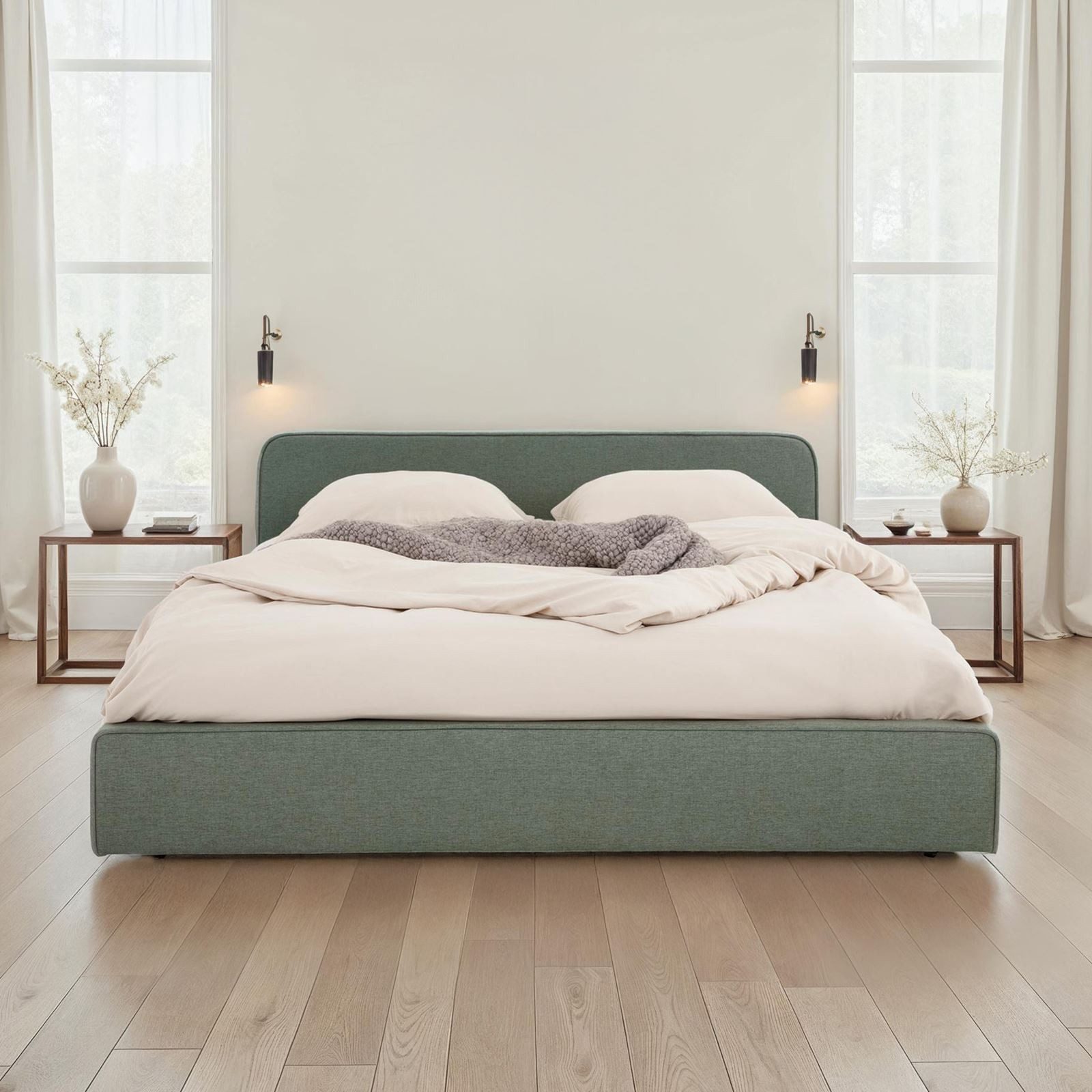 IDIMEX Polsterbett MARINI, Bett 140x200 cm mit Lattenrost Doppelbett mit Ko günstig online kaufen