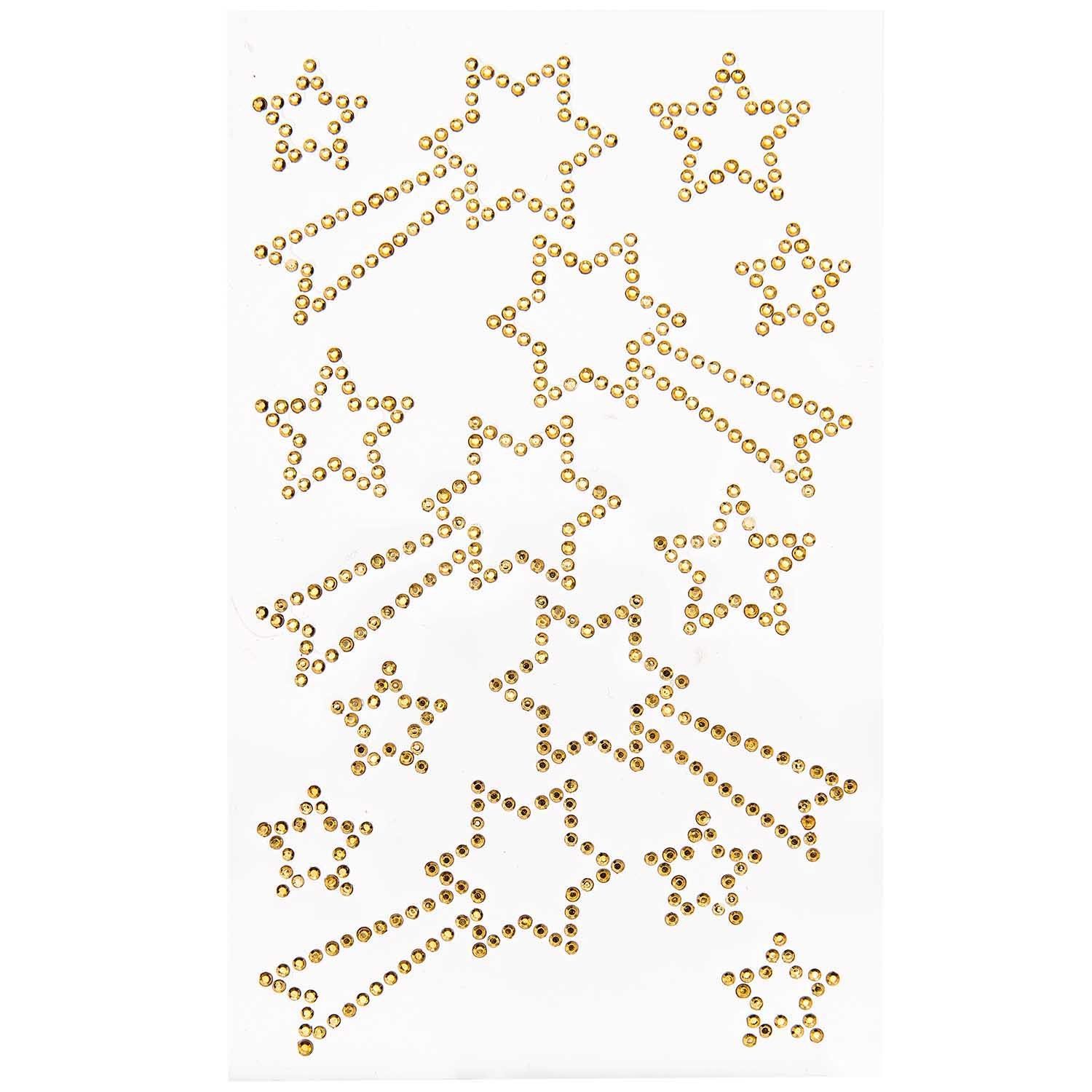 Rico Design Sticker Strass-Sticker, (14-tlg)