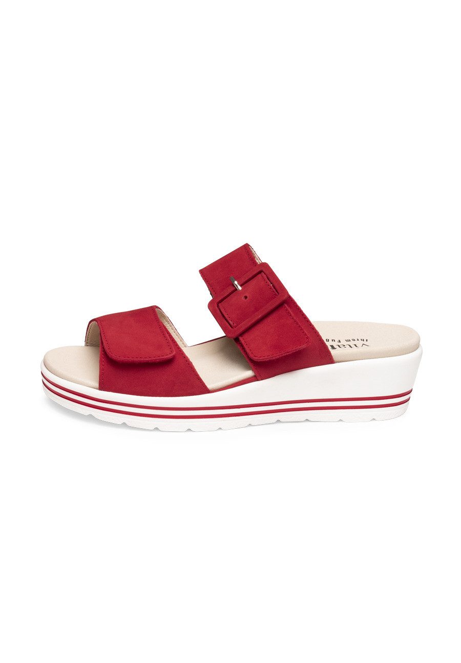 vitaform Damenschuhe Pantolette Softnubuk Pantolette günstig online kaufen