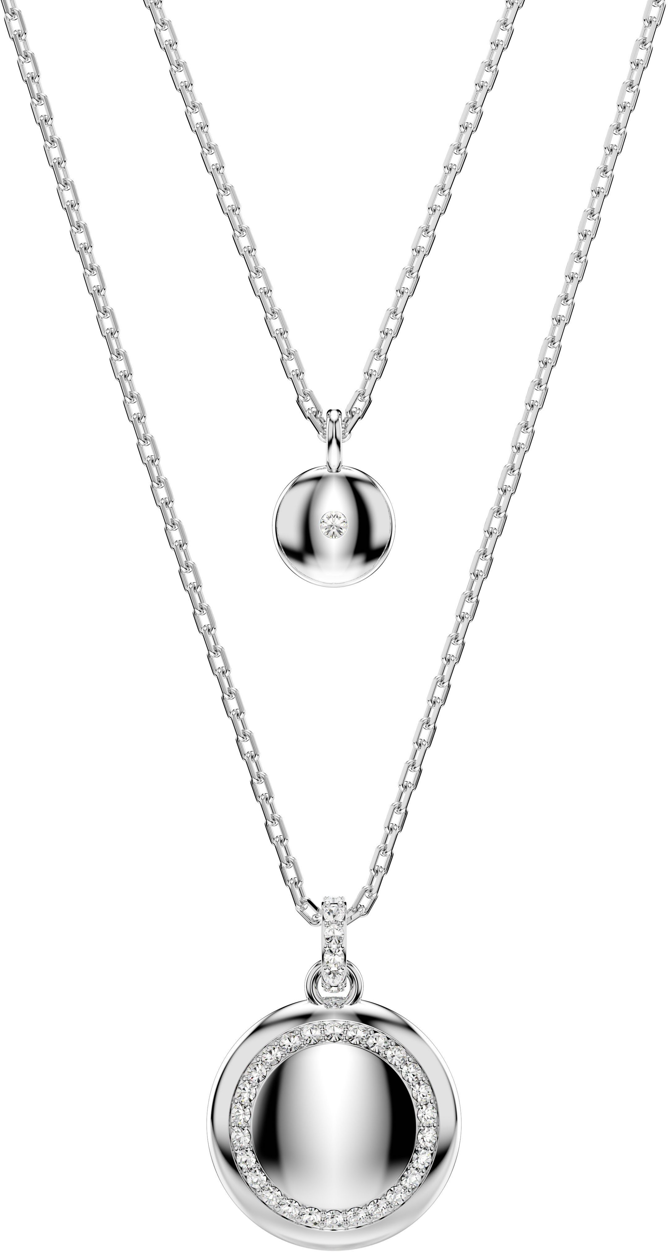 Swarovski Ketten-Set Sublima Round im Lagenlook (Set, 2-tlg), mit Swarovski günstig online kaufen
