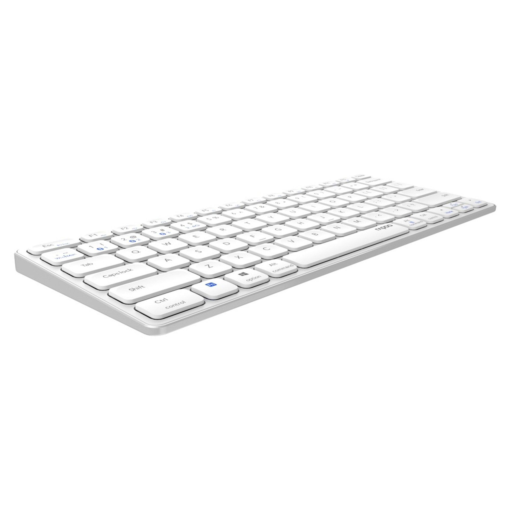 Rapoo E9600M, kabellos, QWERTZ Wireless-Tastatur