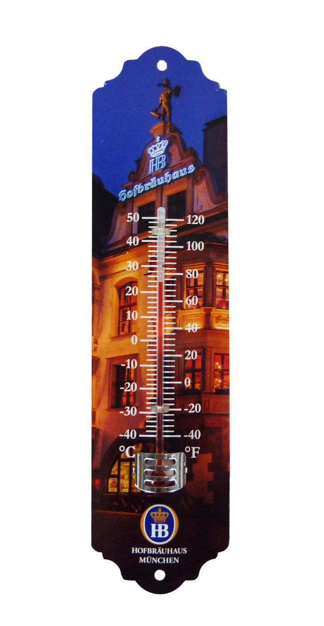 Hofbräuhaus München Raumthermometer Hofbräuhaus Thermometer, für den Innenbereich