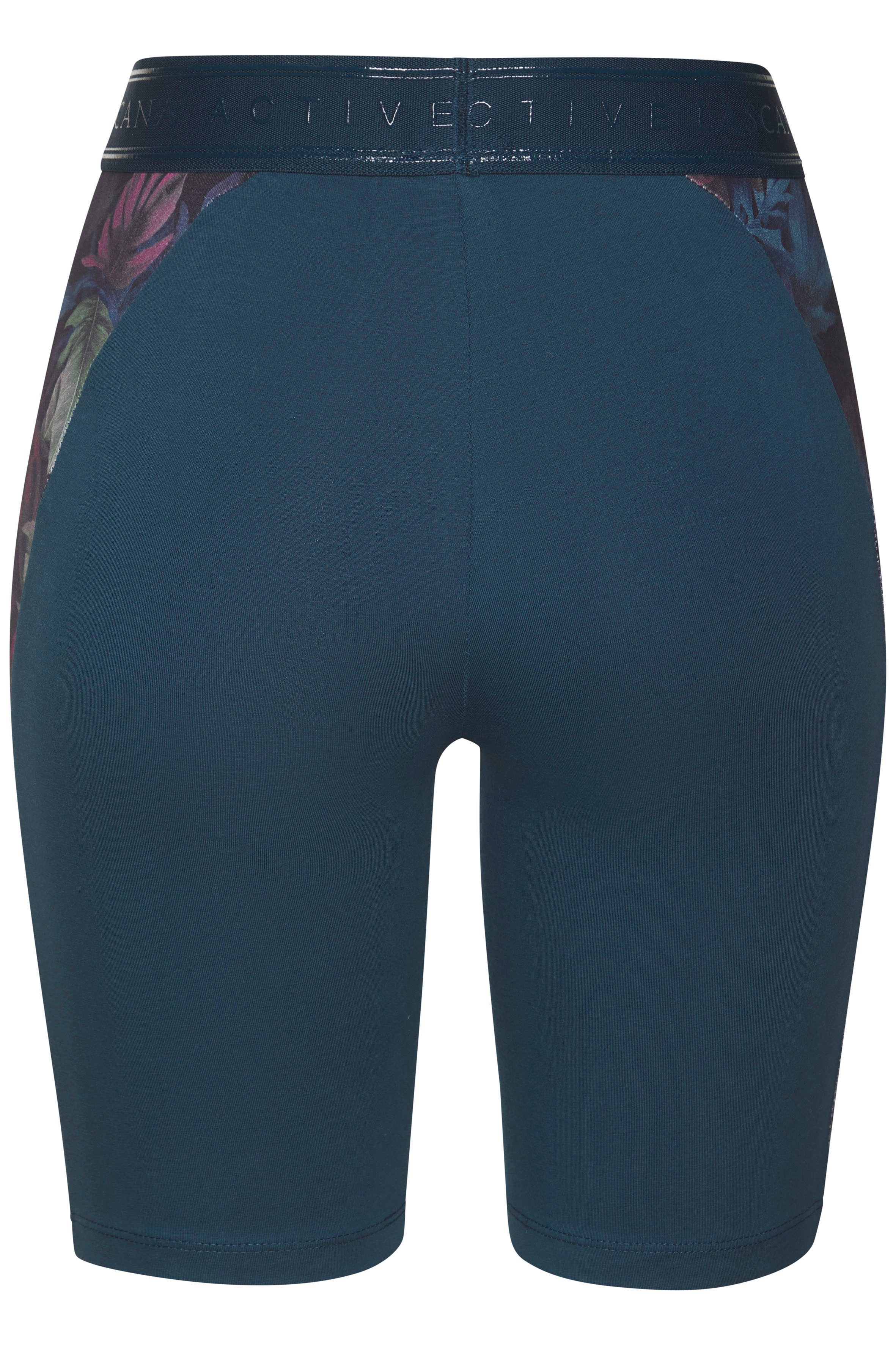 LASCANA ACTIVE Shorts mit floralen Einsätzen