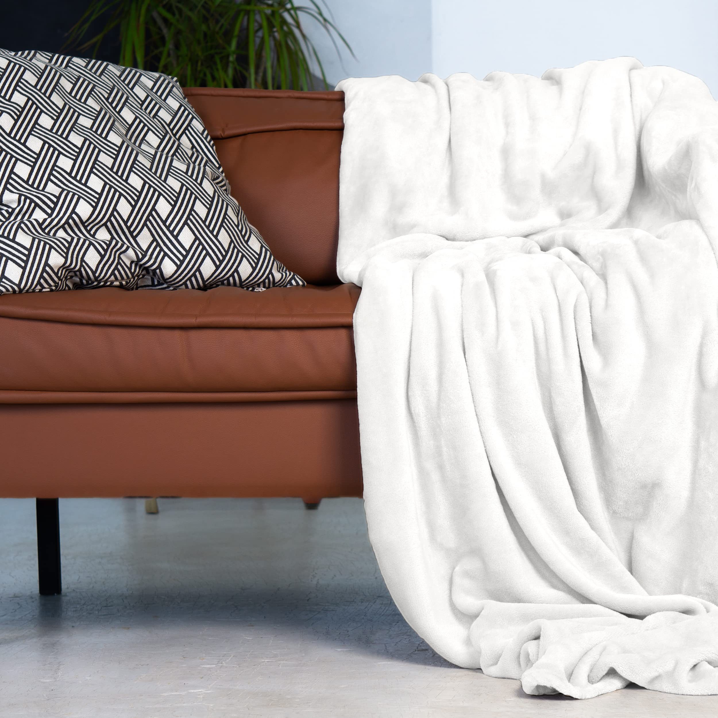 Wohndecke Kuscheldecke verschiedene Größen Farben, Gräfenstayn, warme Wolldecke, Sofadecke & Tagesdecke - Überwurf Sofa, Couch – Bild 5 von 5
