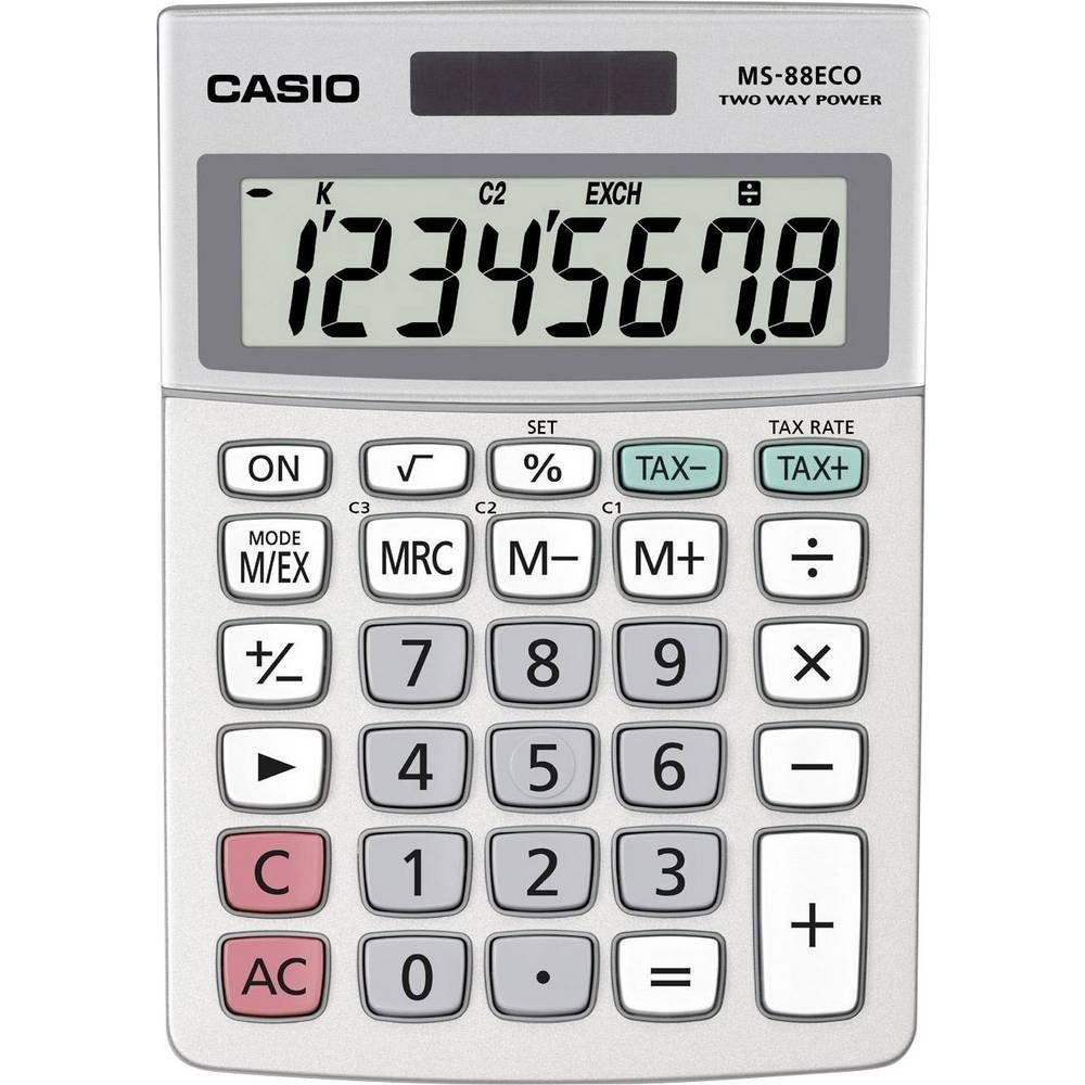 Währungsumrechnung Tischrechner, Taschenrechner CASIO