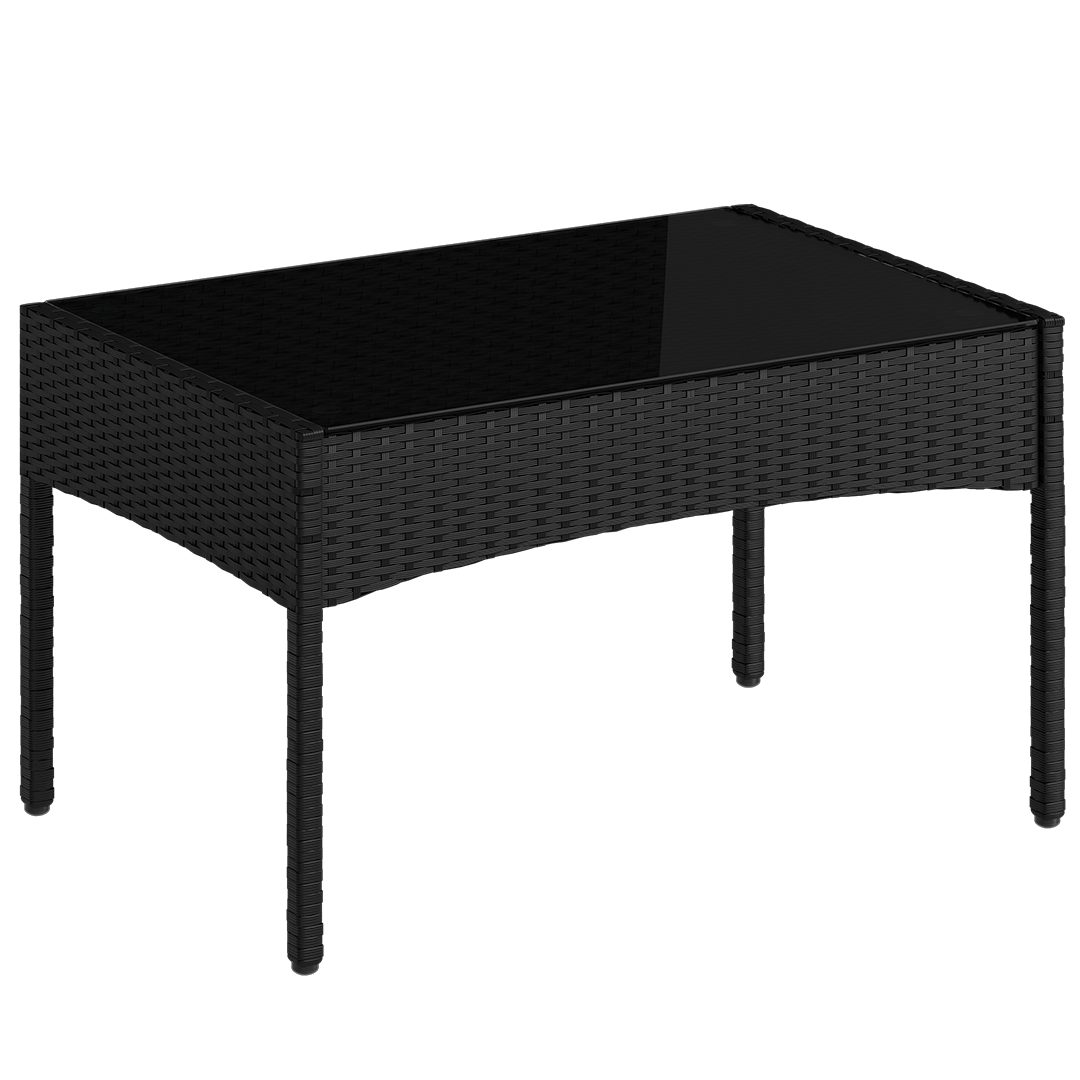 STEELSØN Gartentisch Thalora, schwarz/anthrazit, 39x41x71 cm, günstig online kaufen