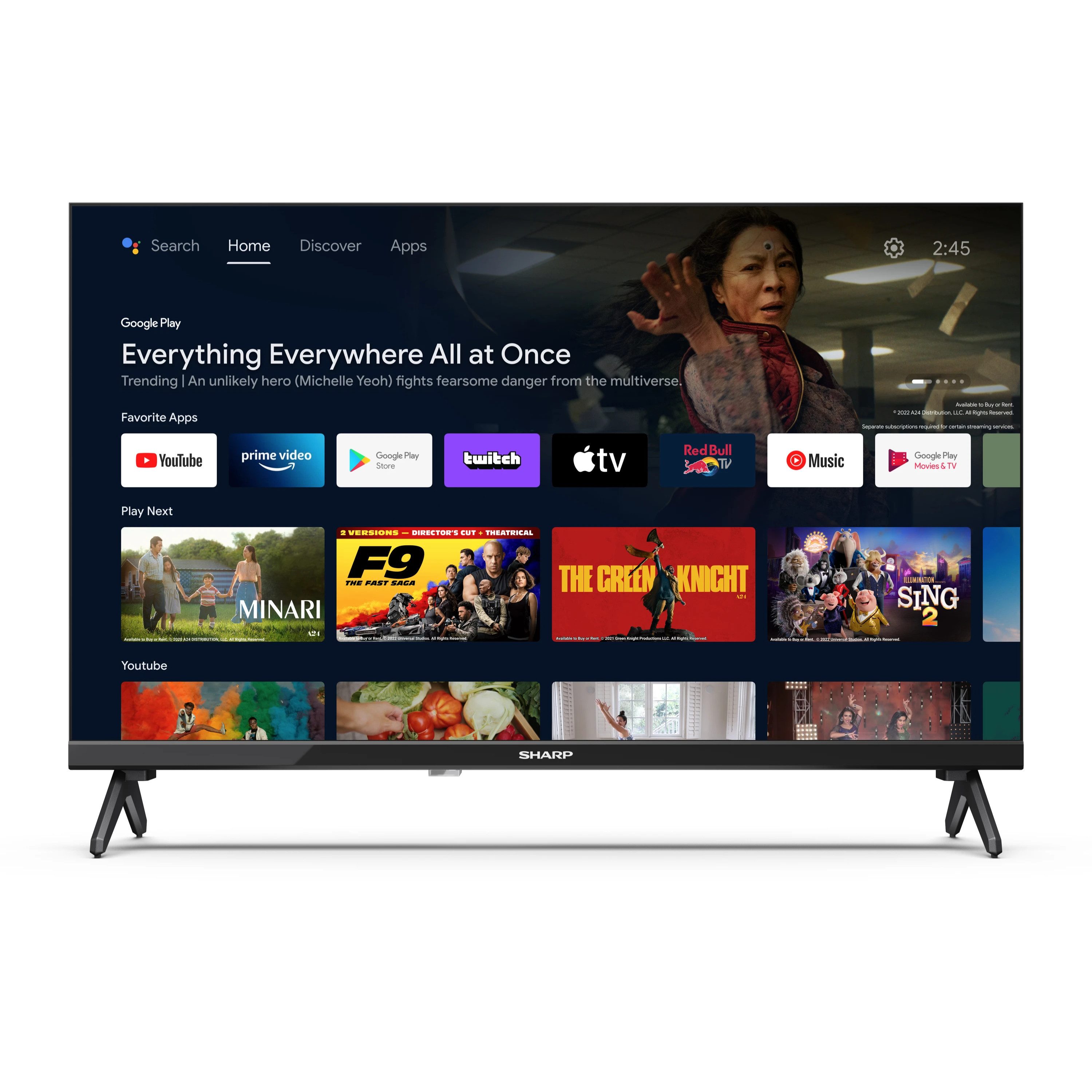 Sharp 24FH2EA LED-Fernseher  ! RABATT: 12.52%