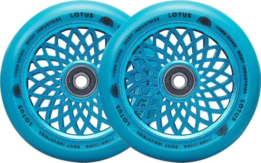 Stuntscooter Root Industries Lotus Stunt-Scooter Rollen 110mm Radiant Blau