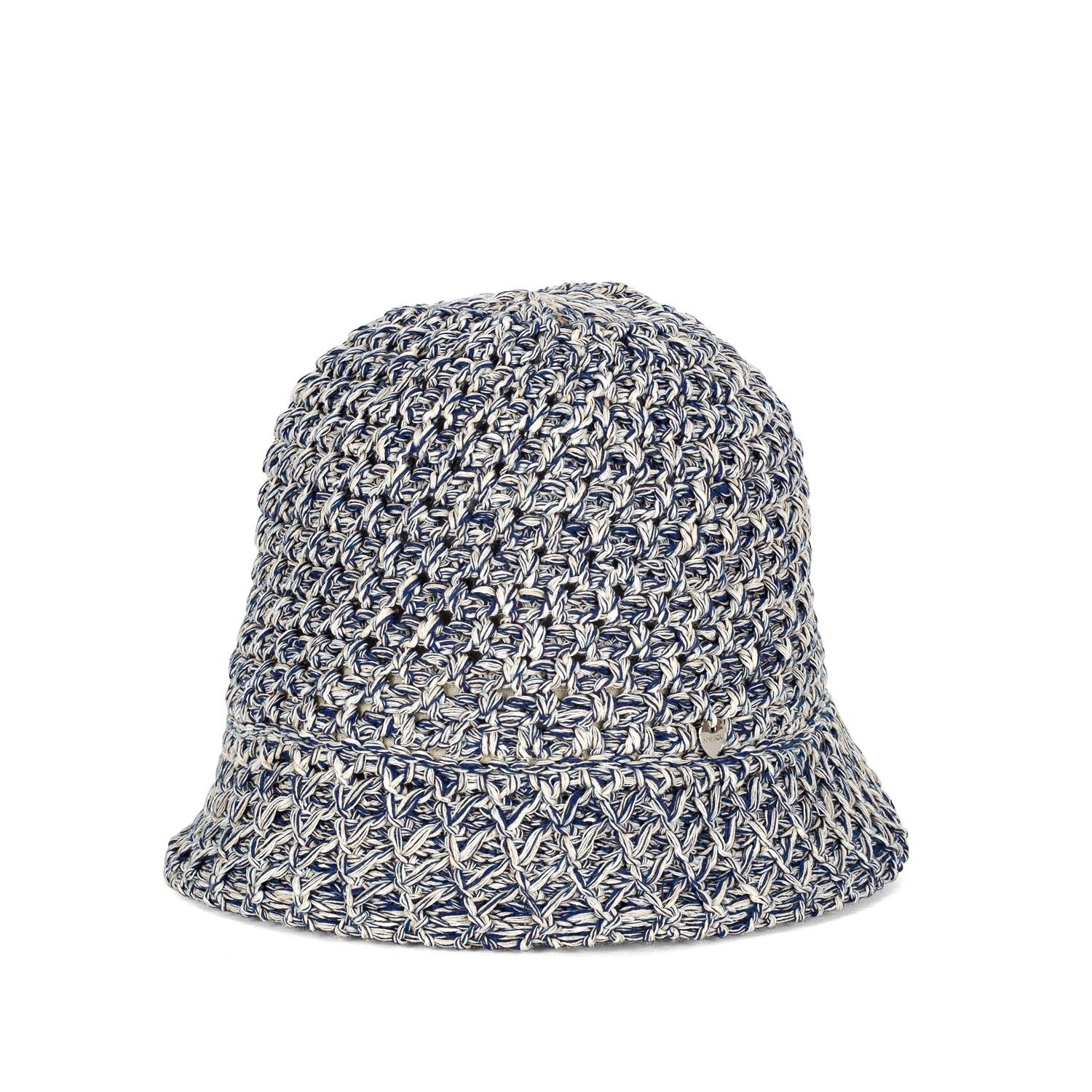 Hat You Sonnenhut Hat You Damen Sommerhut, Damen Hut, Fischerhut faltbar, verstellbar Blue White