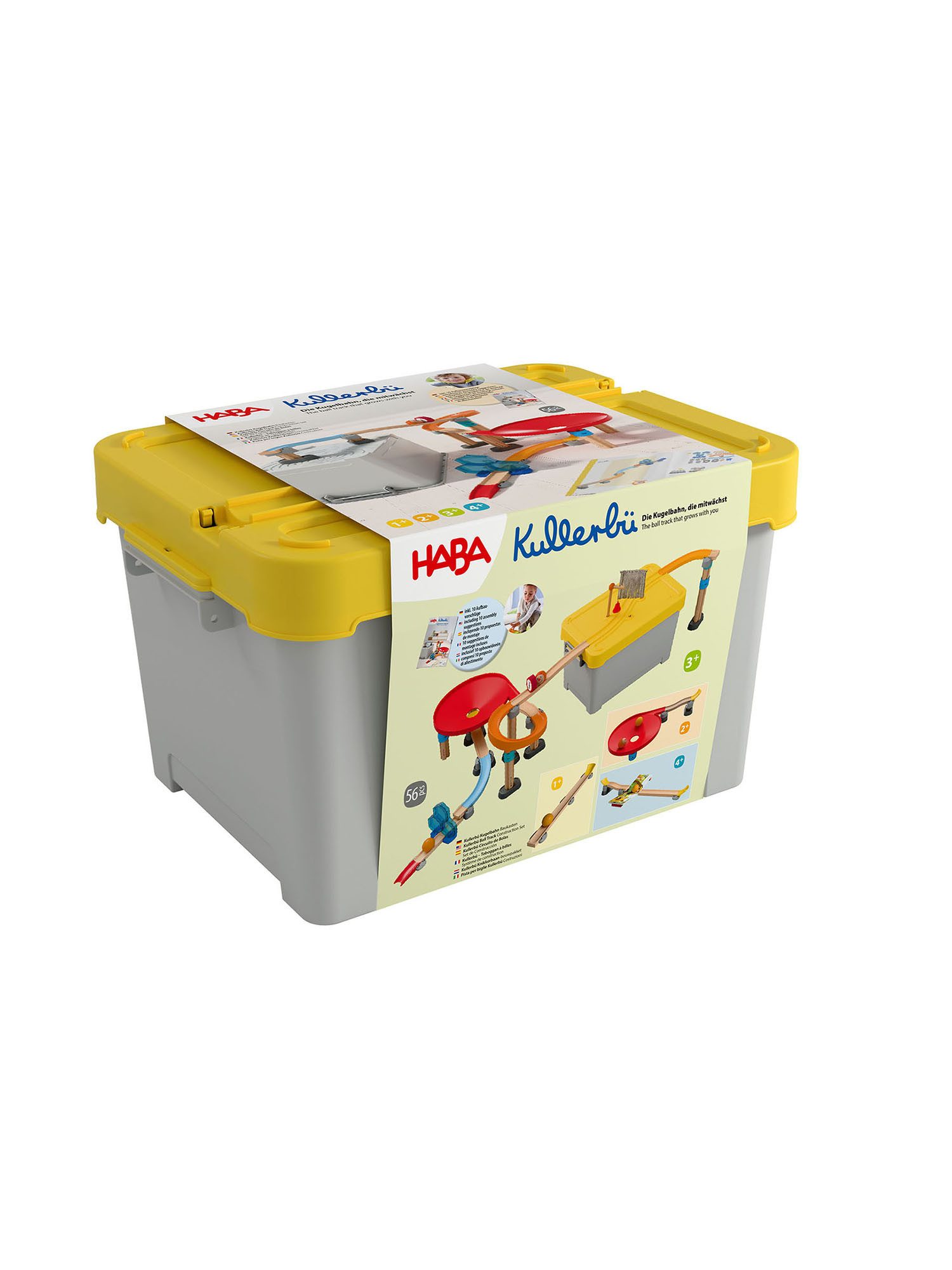 Haba Kullerbü Kugelbahn Baukasten Spielbausteine, Bausteine Set, Bauklötze, Building Blocks