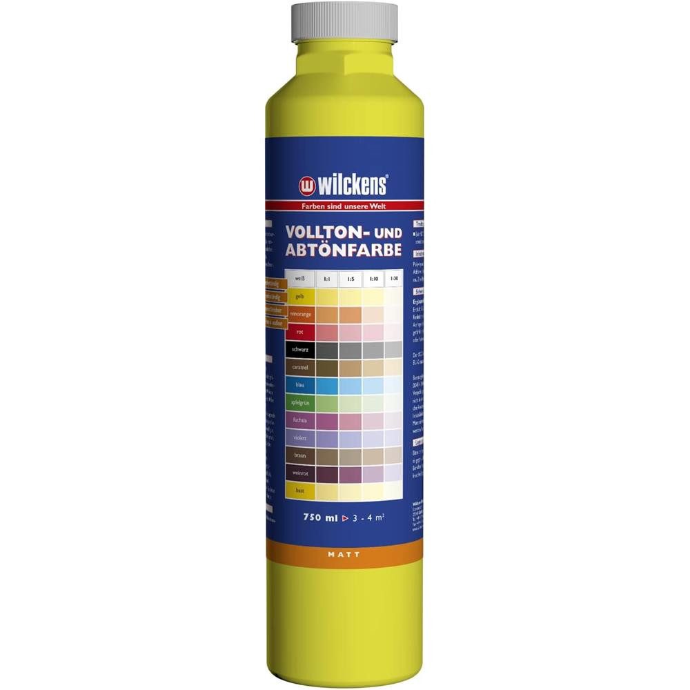 Wilckens Farben Vollton- und Abtönfarbe Volltonfarbe Abtönfarbe 750ml matt Farbe