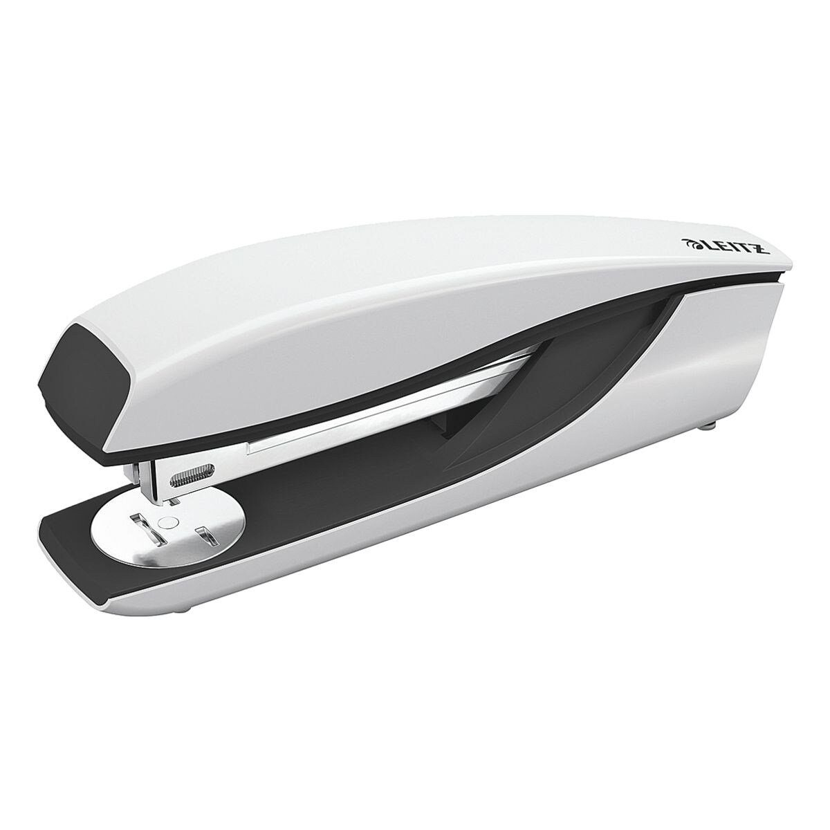 LEITZ Heftgerät 5504 NeXXt, mit integriertem Entklammerer und Drehamboos