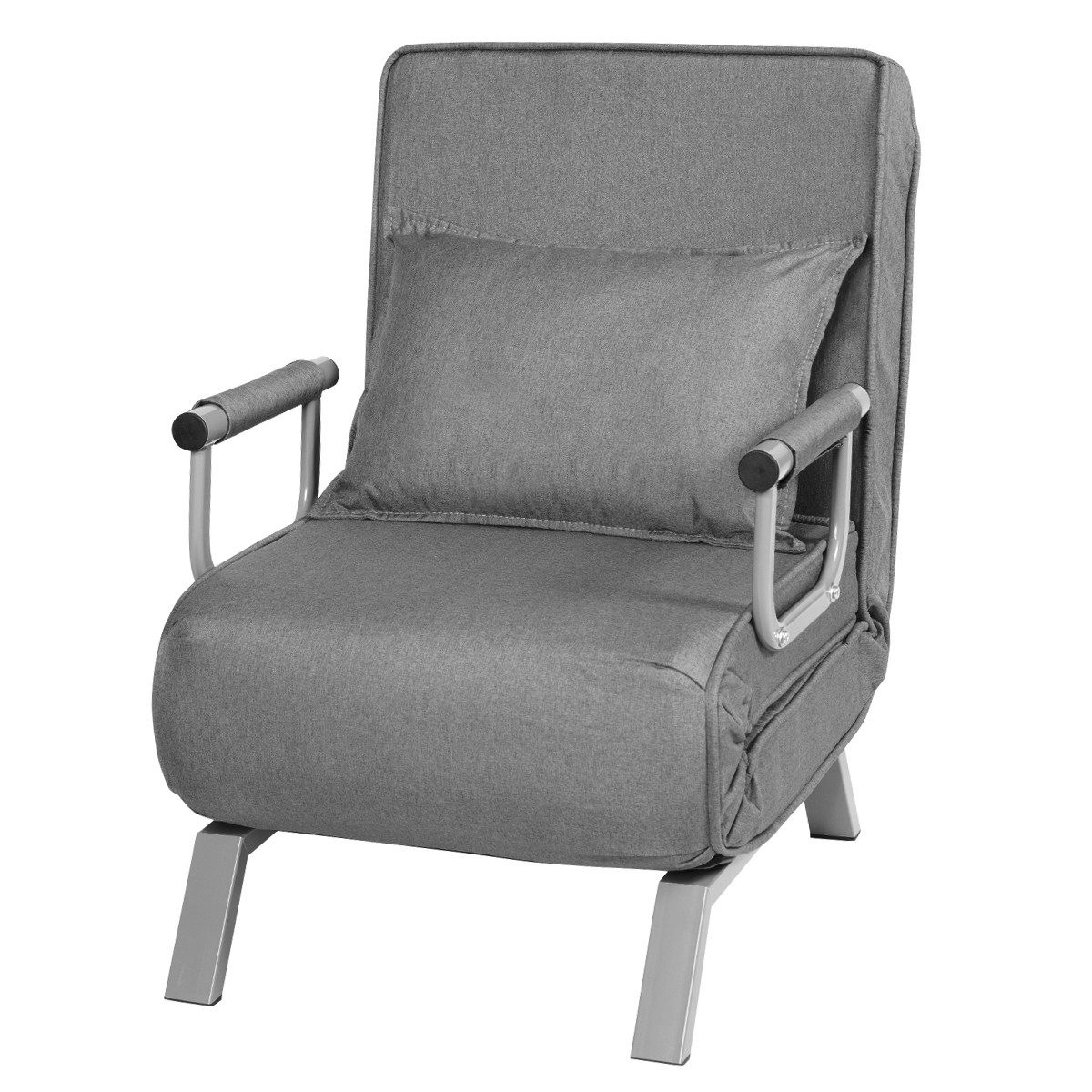 COSTWAY Schlafsofa, klappbar,mit verstellbarer Rückenlehne,bis 200kg