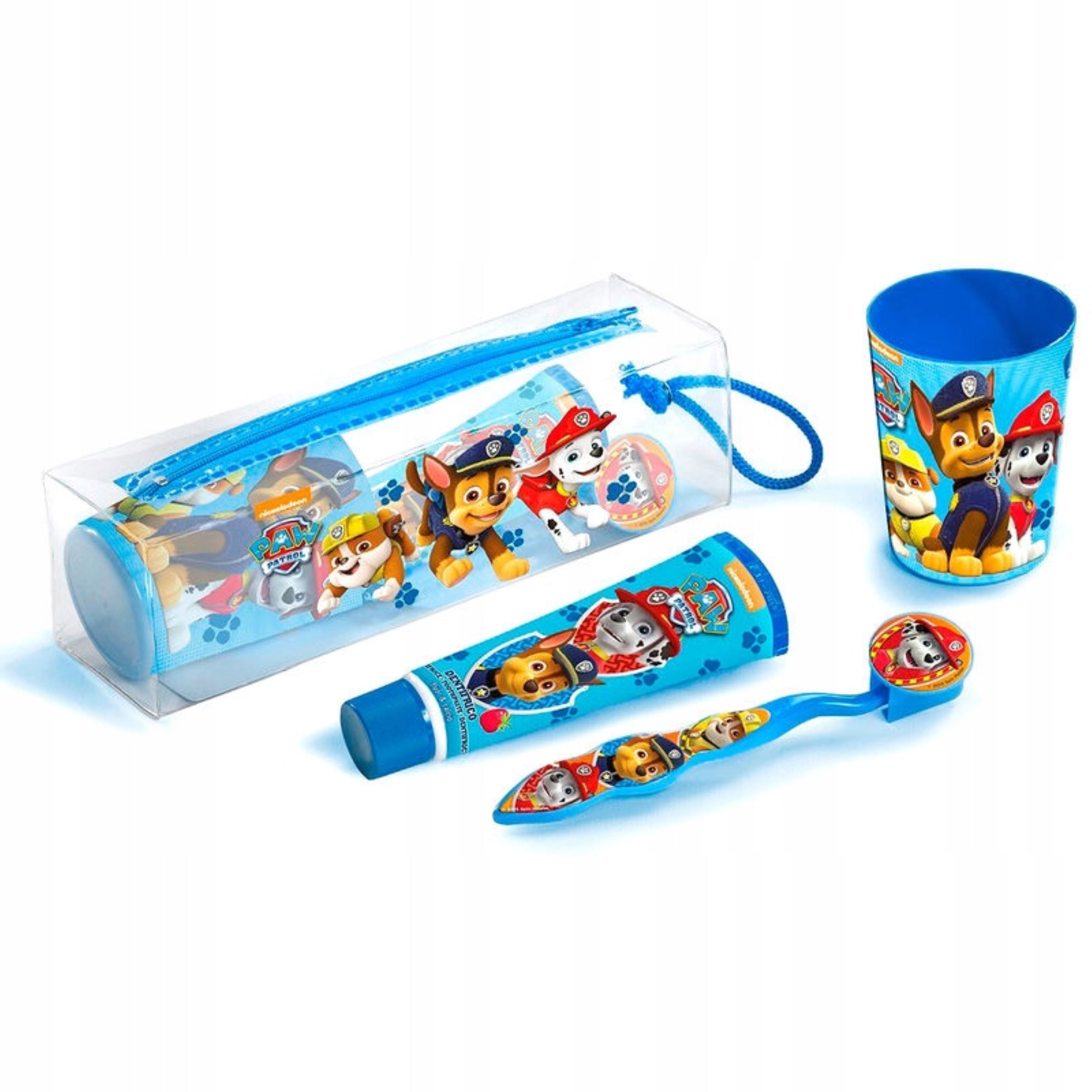 Lorenay Zahnbürste PAW Patrol Zahnpflege-Set für Kinder – Zahnbürste, Zahnpasta & Zubehör
