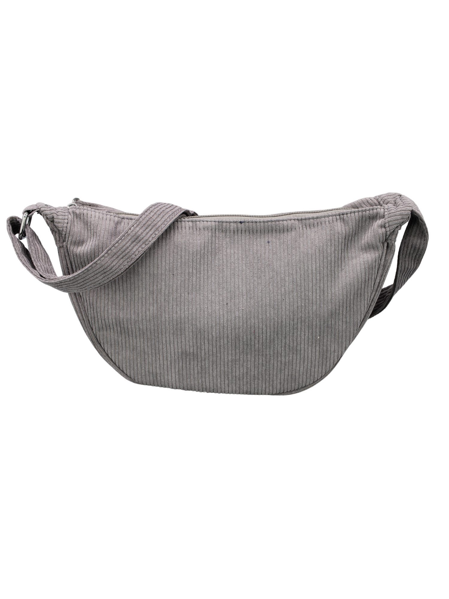 Adel Bags Schultertasche Kadi Cord Schultertasche – Weiche Banana Bag mit Reißverschluss