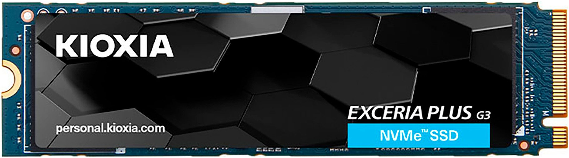 KIOXIA Exceria Plus G3 interne SSD (1 TB) 5000 MB/S Lesegeschwindigkeit, 3900 MB/S Schreibgeschwindigkeit