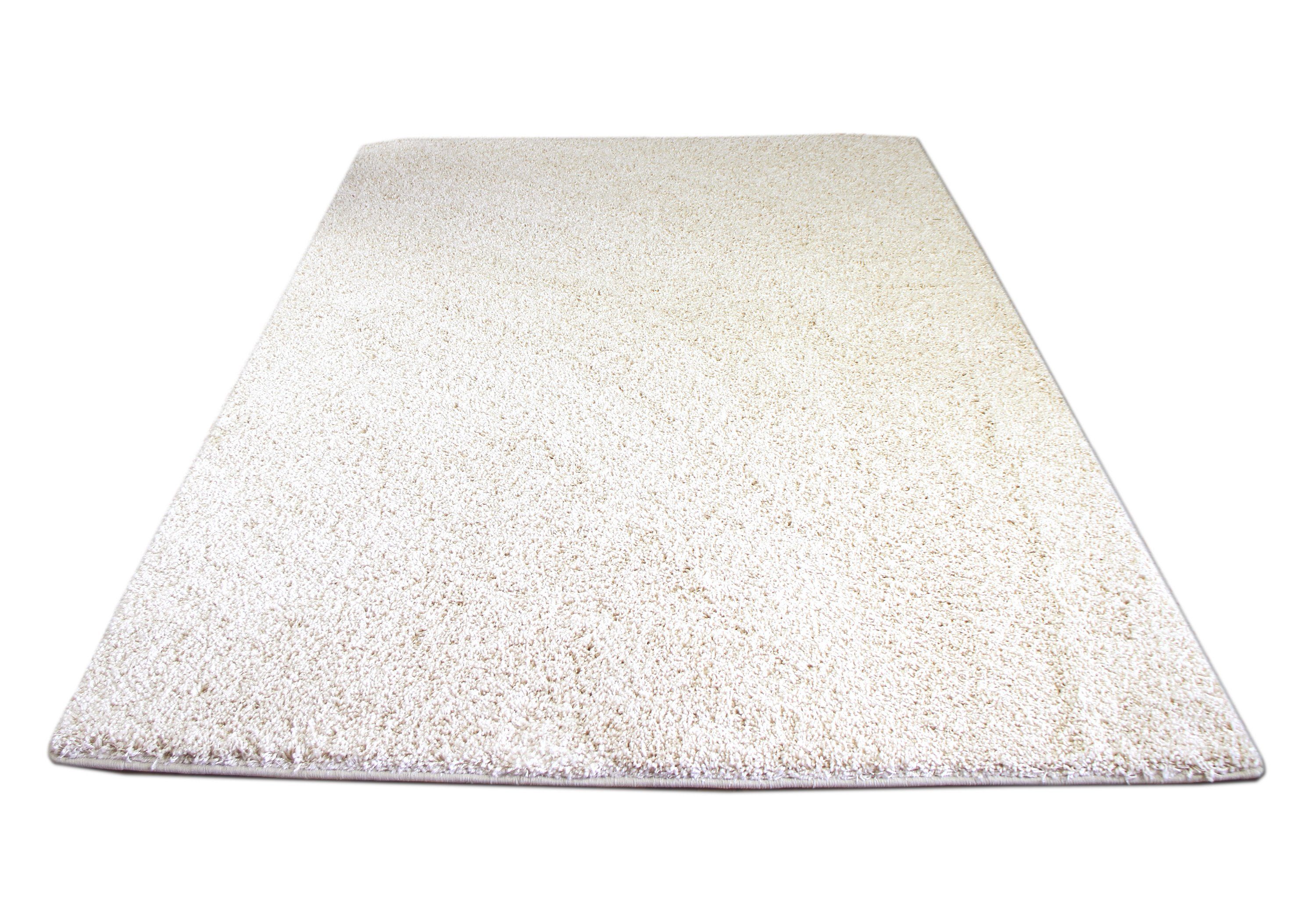Snapstyle Hochflor-Teppich Luxus Hochflor Langflor Teppich Milano, Rechteckig, Höhe: 43 mm