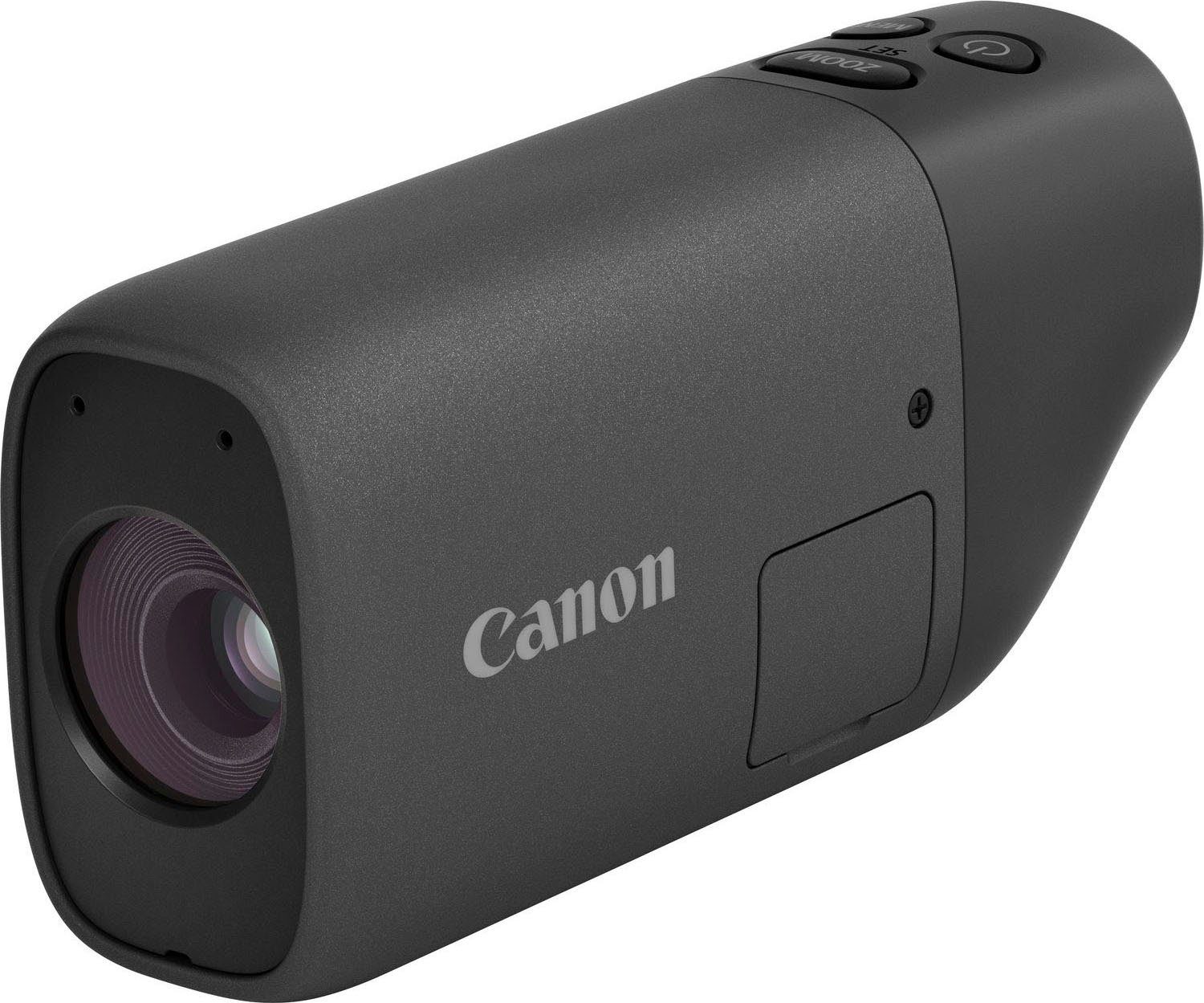 Canon PowerShot ZOOM Spektiv-Stil Basis Kit Systemkamera (12,1 MP, 3x opt. Zoom, Bluetooth, WLAN, Digitales Fernglas mit Foto & Videofunktion)