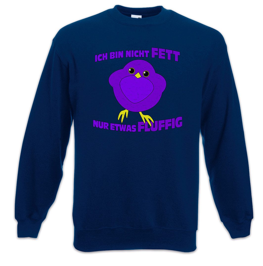 Urban Backwoods Sweatshirt Nur Etwas Fluffig Sweatshirt Dick Übergewicht Gewicht Present Geschenk (1-tlg) Fun Joke Comedy