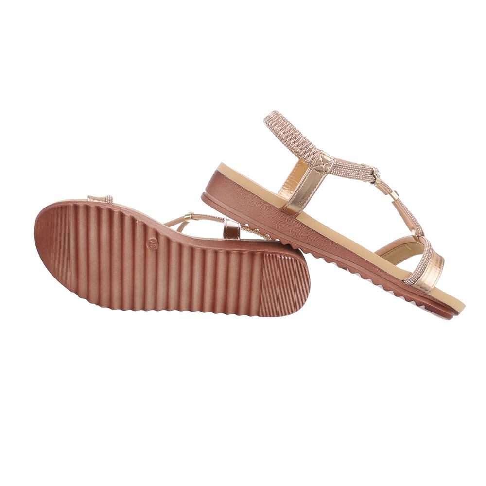 Ital-Design Damen Freizeit Riemchensandalette (85960564) Keilabsatz/Wedge günstig online kaufen