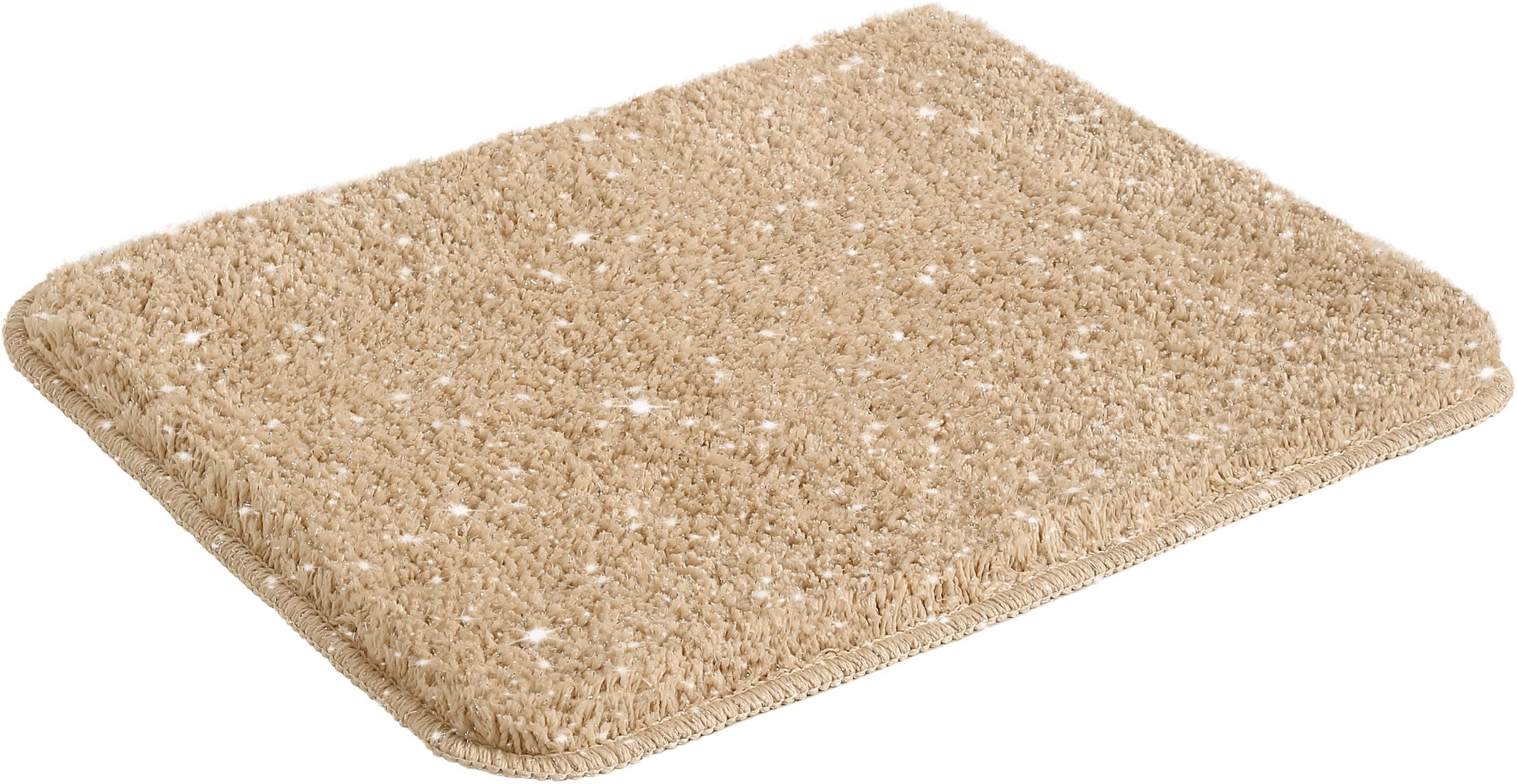 my home Badematte Glitzer, Höhe 30 günstig online kaufen