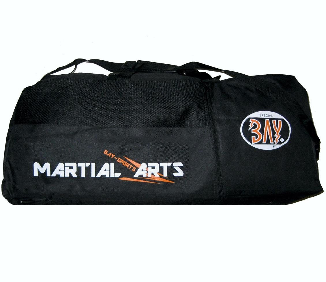 BAY-Sports Sporttasche Martial Arts Fight Trainingstasche Rucksack Kampfsport Kickboxen MMA (2 in 1, Kombi Rucksacktasche), Muay Thai, Fighting Wear, Krav Maga, Taekwondo