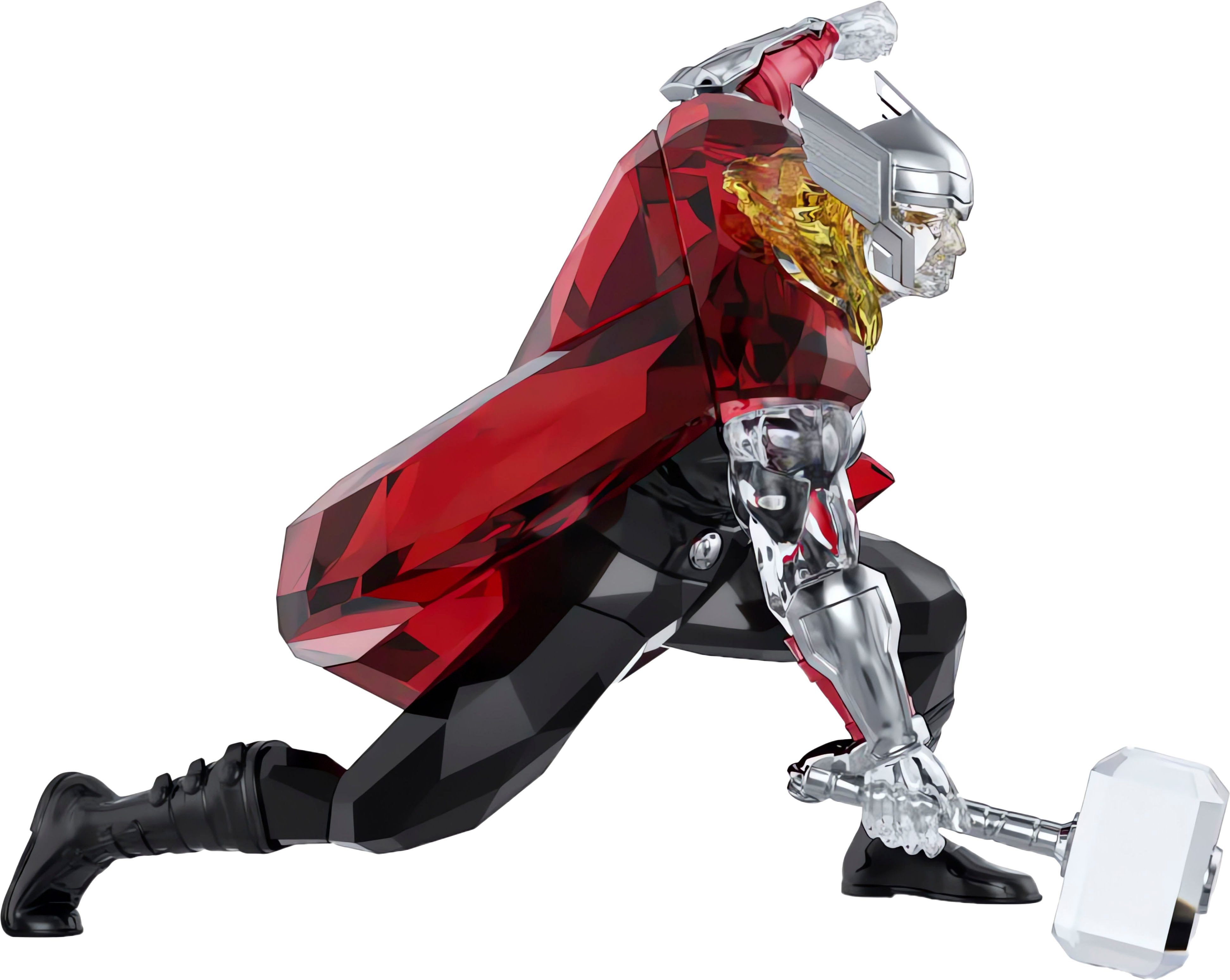 Swarovski Comicfigur Dekofigur Kristallfigur Sammelfigur Marvel Thor (1 St), Swarovski® Kristall